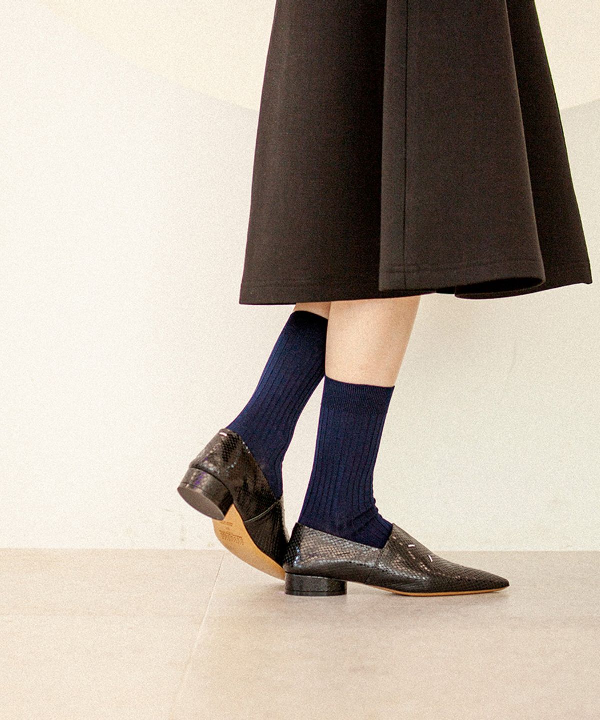 보타(VOTTA) W RIB Navy Blazer