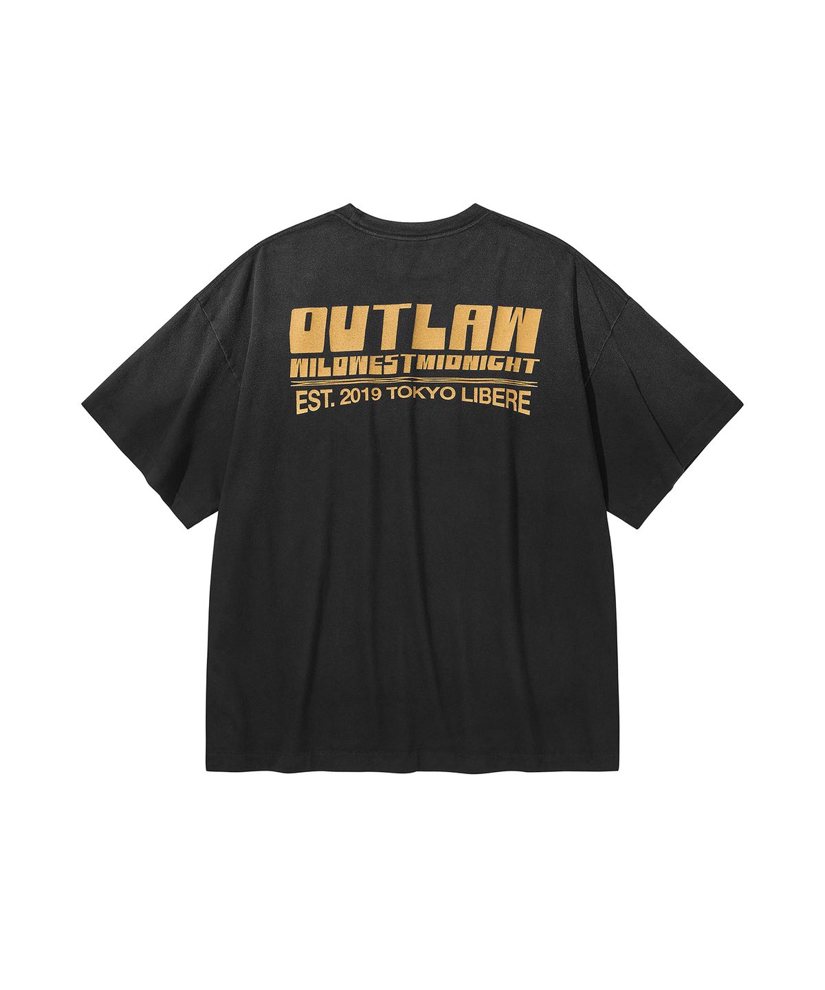 리베레(LIBERE) MIDNIGHT BISON T-SHIRTS / BLACK