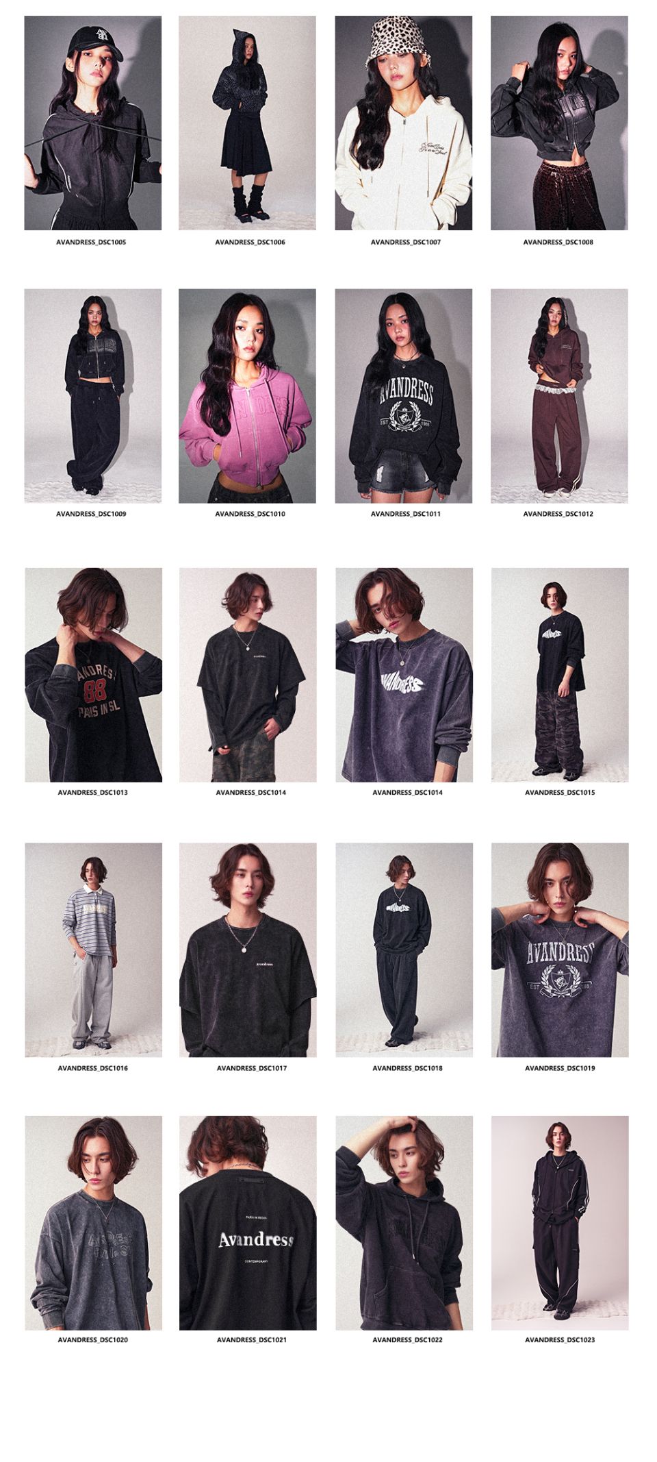 MUSINSA公式 | AVANDRESS Angel Wing Hoody Zip-up_4Colors