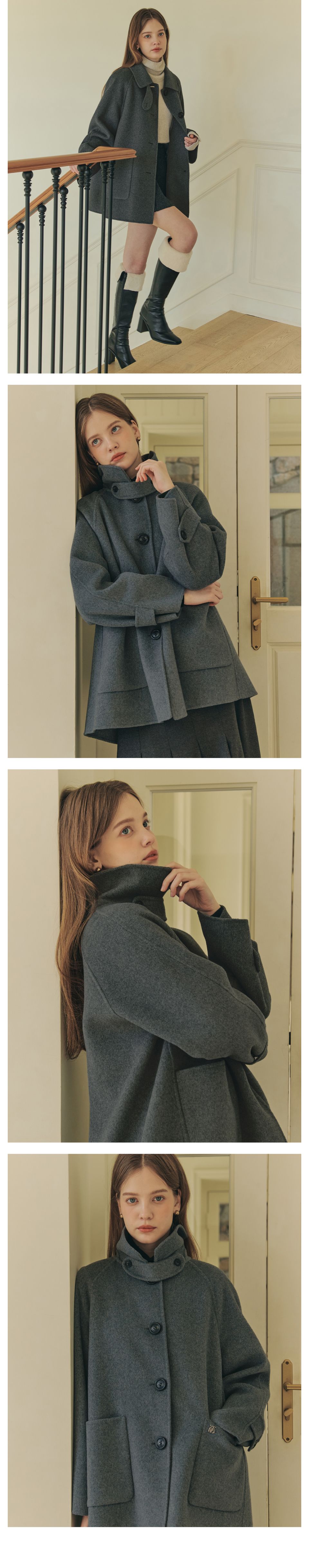 MUSINSA公式 | ZERO STREET [6カラー] ハンドメイドAラインウール