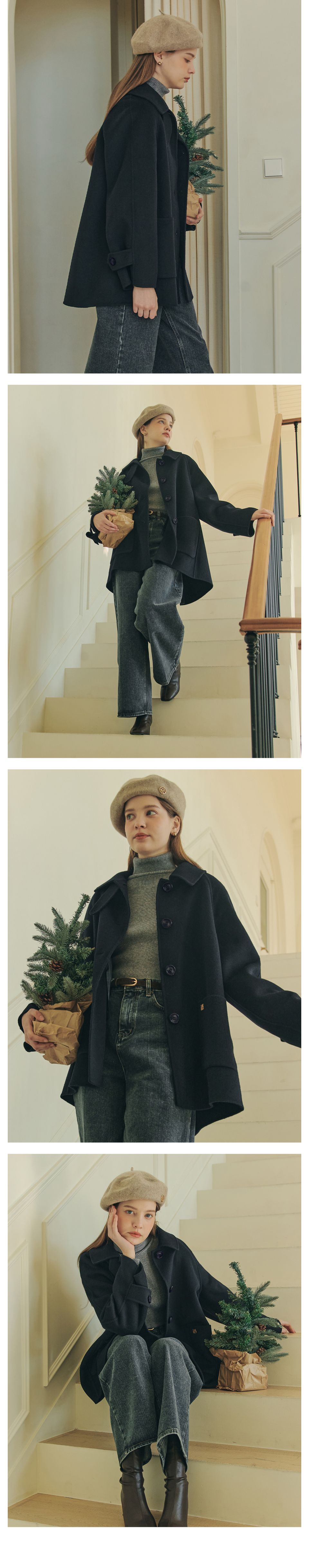 ZEROSTREET コート グレー　ミドル丈　Sサイズ　MUSINSA ZEROSTREET コート グレー ミドル丈 Sサイズ MUSINSA