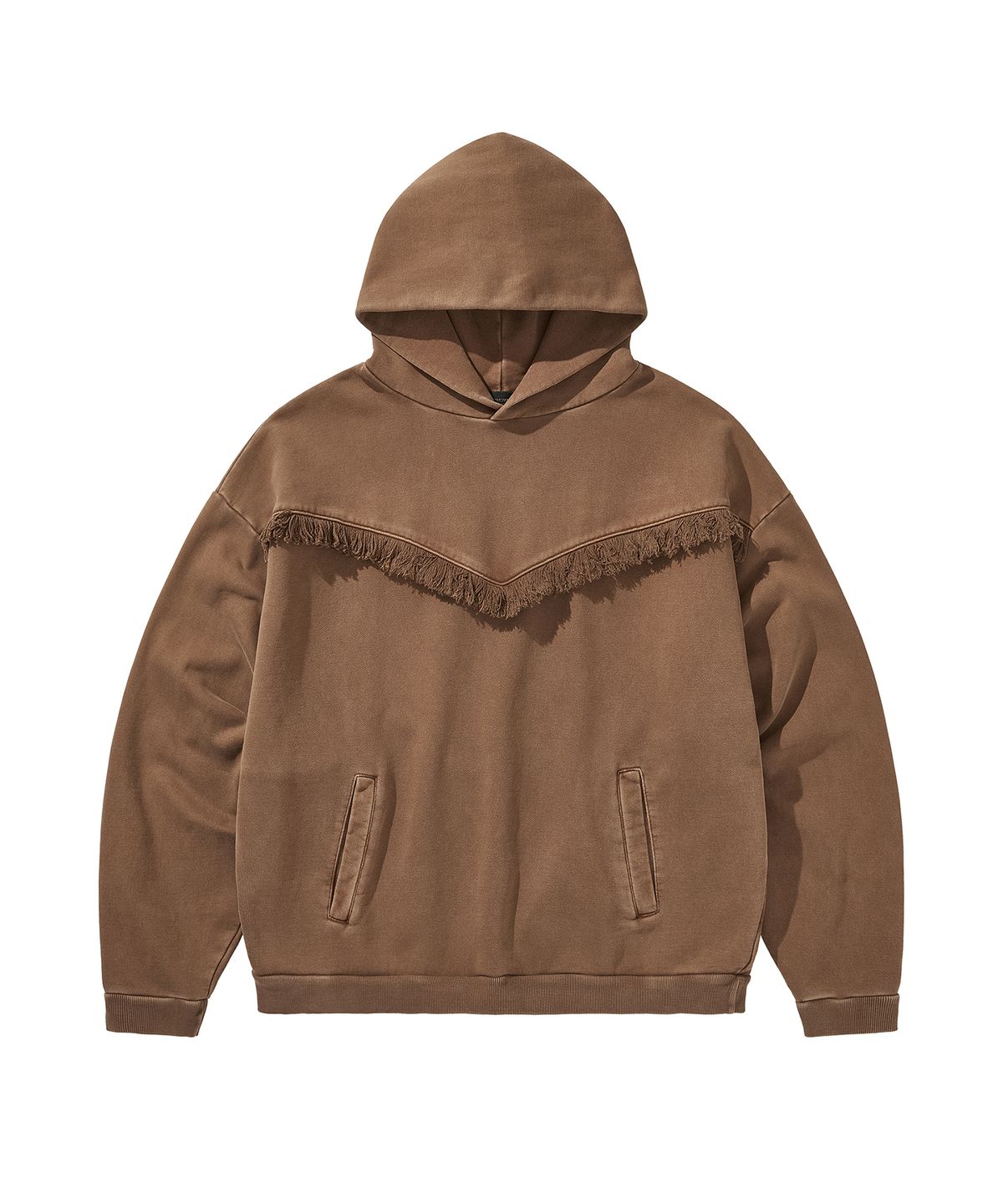 리베레(LIBERE) WESTERN FRINGE HOODIE / LIGHTS BROWN