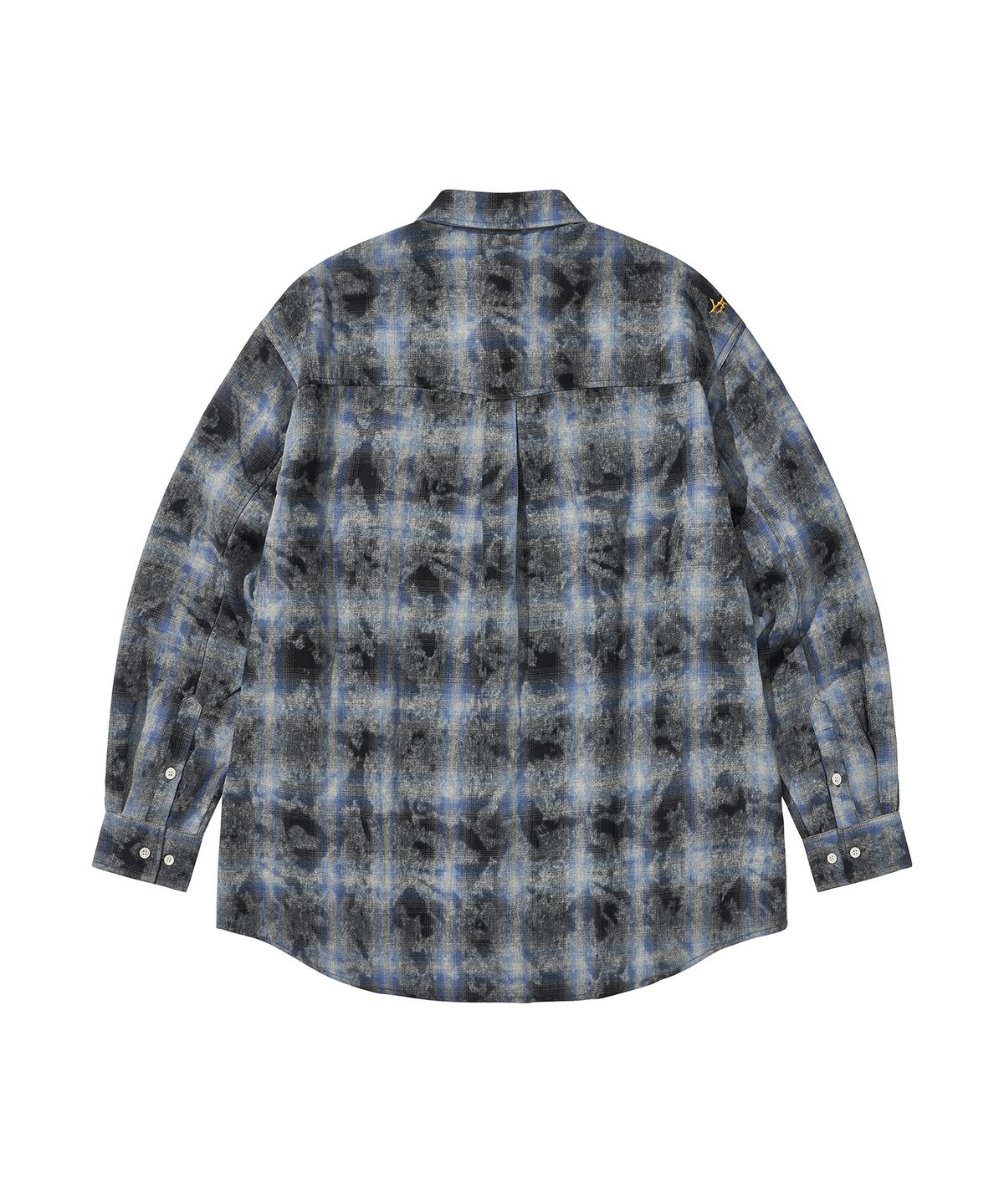 리베레(LIBERE) WESTERN OMBRE SHIRTS / NAVY