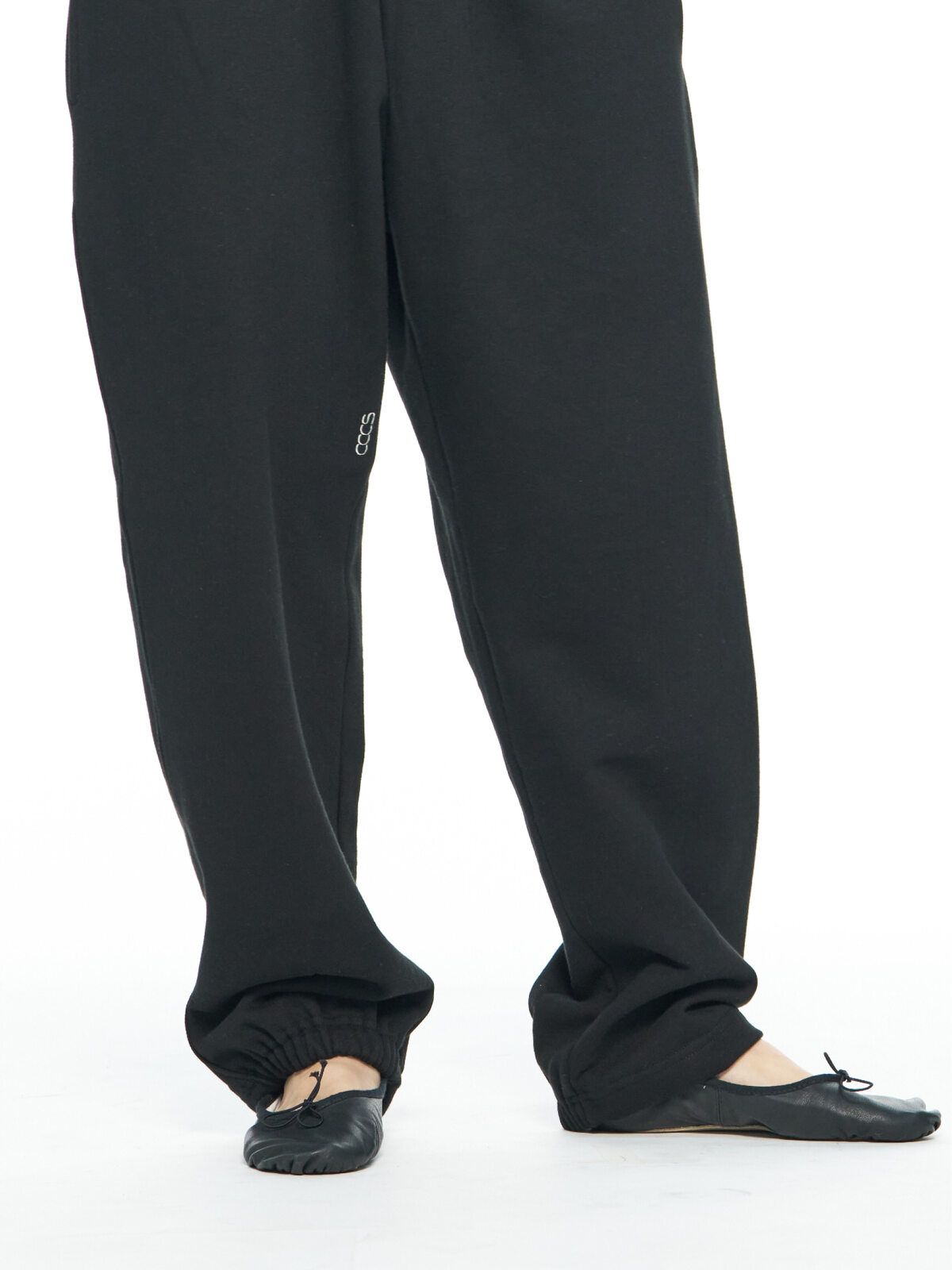 씨씨씨에스(CCCS) BLACK BASIC LOGO SWEATPANTS