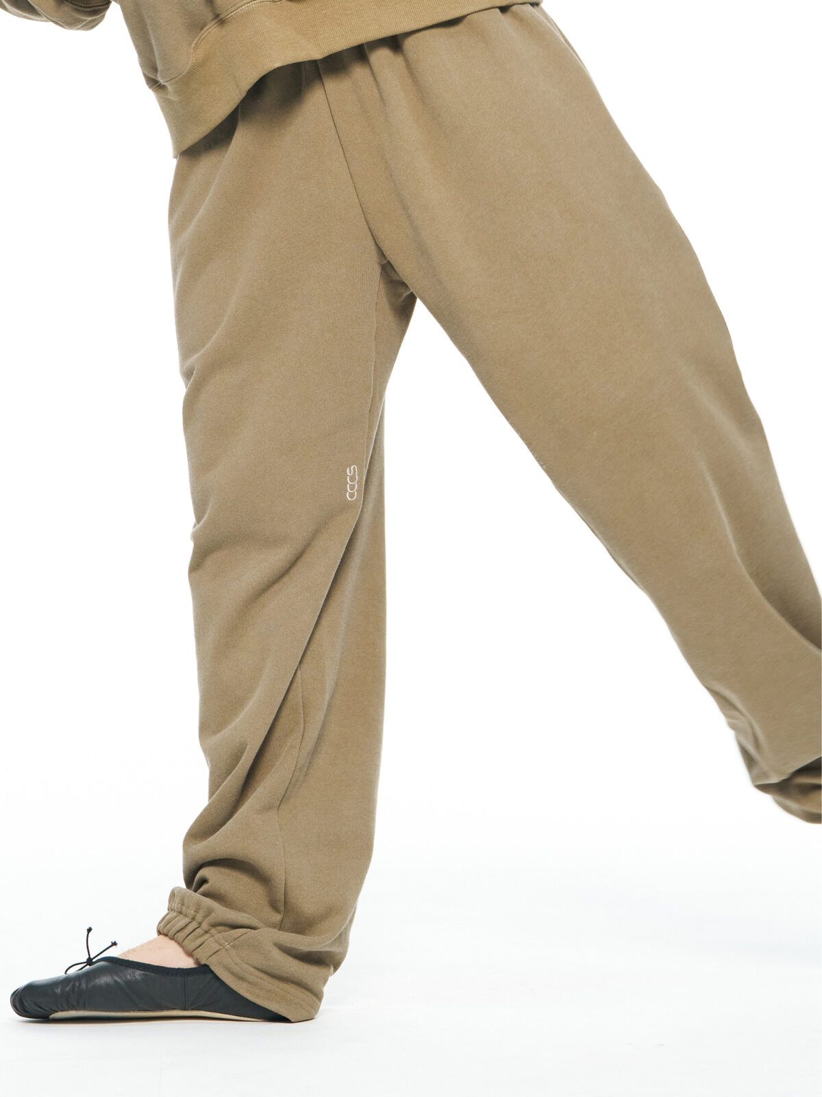 씨씨씨에스(CCCS) BROWN FLOW-DIVISION SWEATPANTS