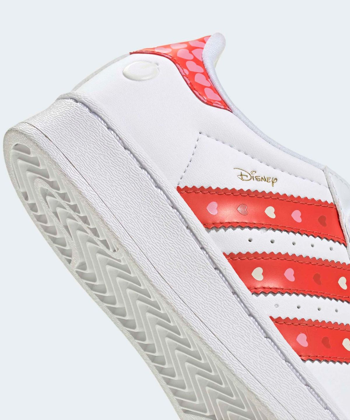 아디다스 키즈(ADIDAS KIDS) 아디다스 X 디즈니 엘리스 슈퍼스타 LED 라이트 컴포트 클로저 키즈  - 화이트  / KK1295