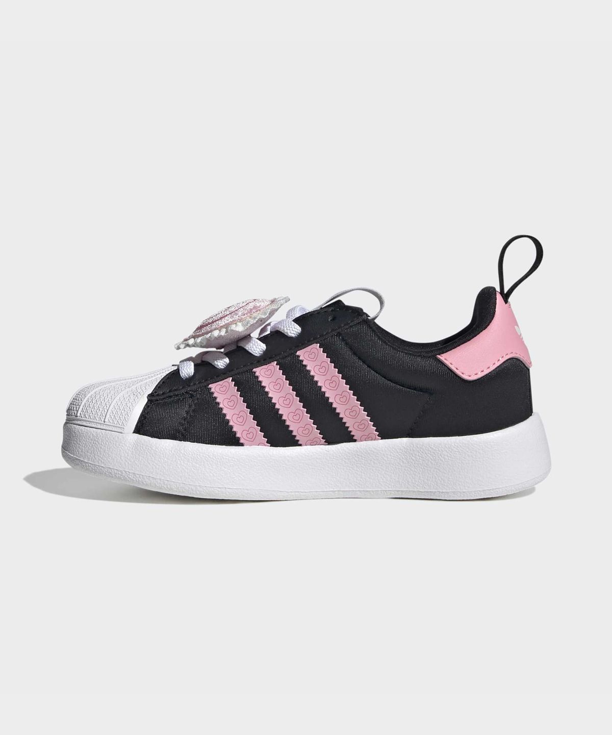아디다스 키즈(ADIDAS KIDS) 아디다스 X 디즈니 엘리스 아디폼 슈퍼스타 360 키즈 - 블랙 / IH7056
