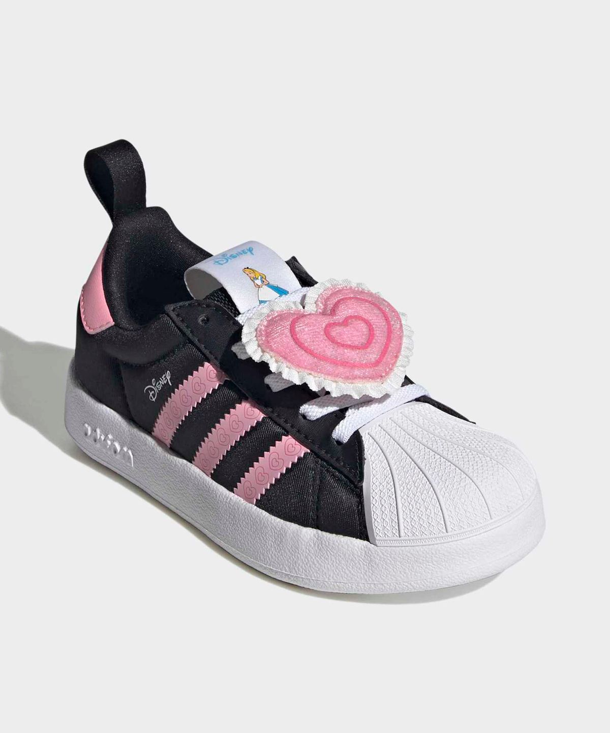 아디다스 키즈(ADIDAS KIDS) 아디다스 X 디즈니 엘리스 아디폼 슈퍼스타 360 키즈 - 블랙 / IH7056