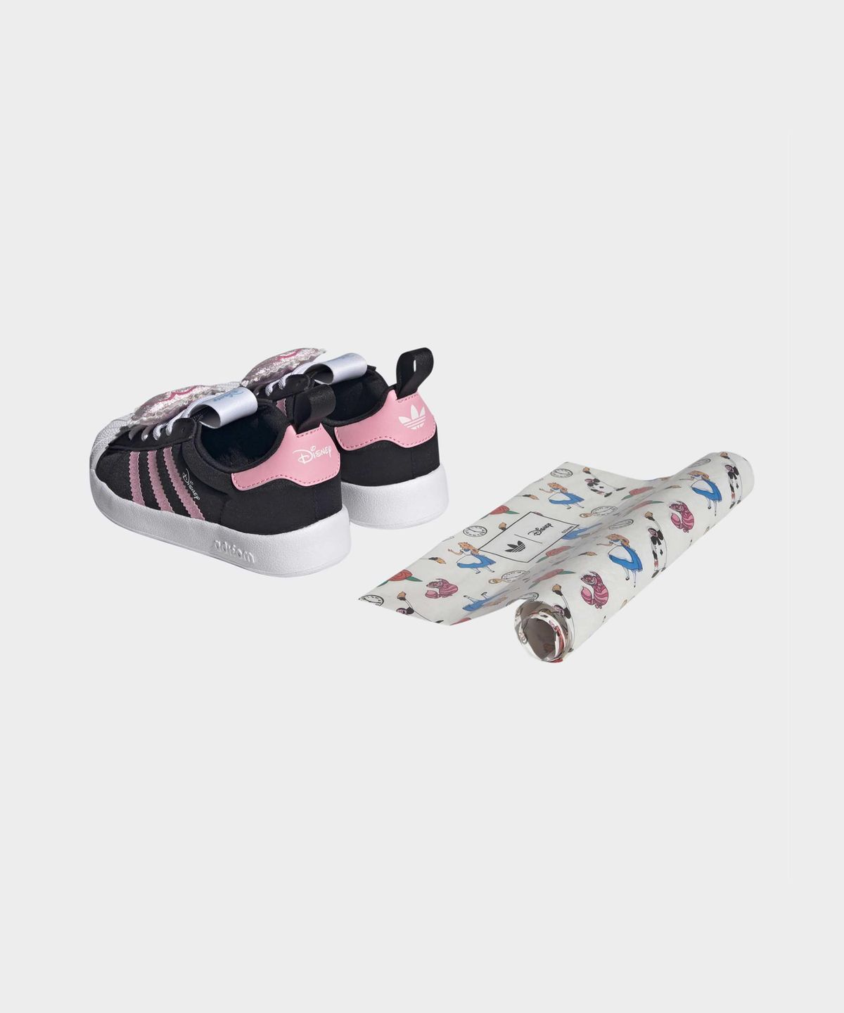 아디다스 키즈(ADIDAS KIDS) 아디다스 X 디즈니 엘리스 아디폼 슈퍼스타 360 키즈 - 블랙 / IH7056