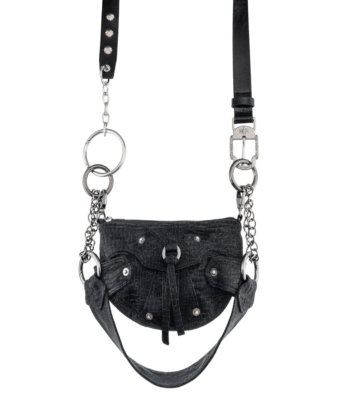 센티멍(SENTIMENTS) NO.675 [BLACK] LEATHER BELT