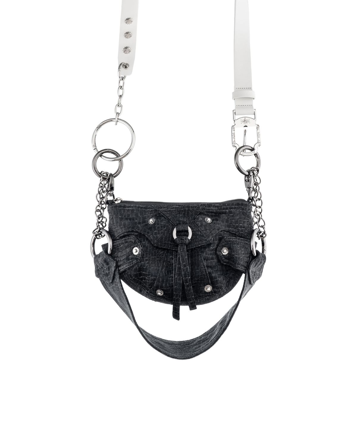 센티멍(SENTIMENTS) NO.675 [WHITE] LEATHER BELT
