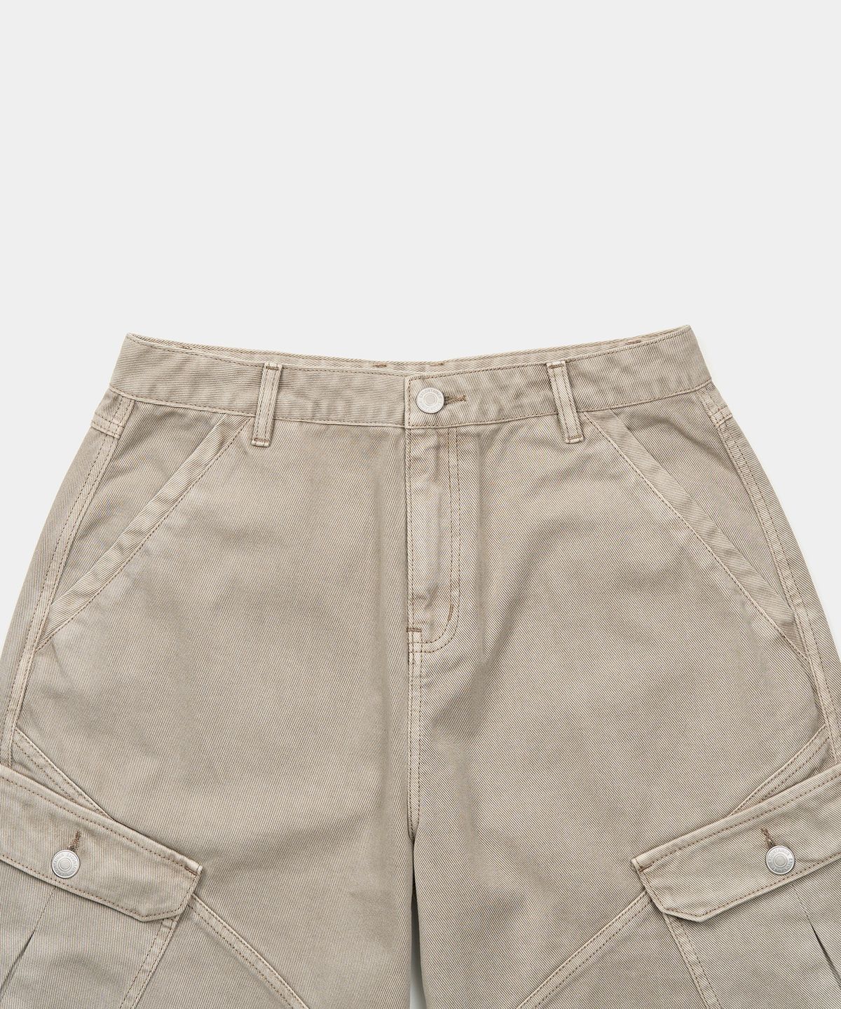 엑스컨테이너(EXCONTAINER) 빈티지 다이드 카고 팬츠 (BEIGE)