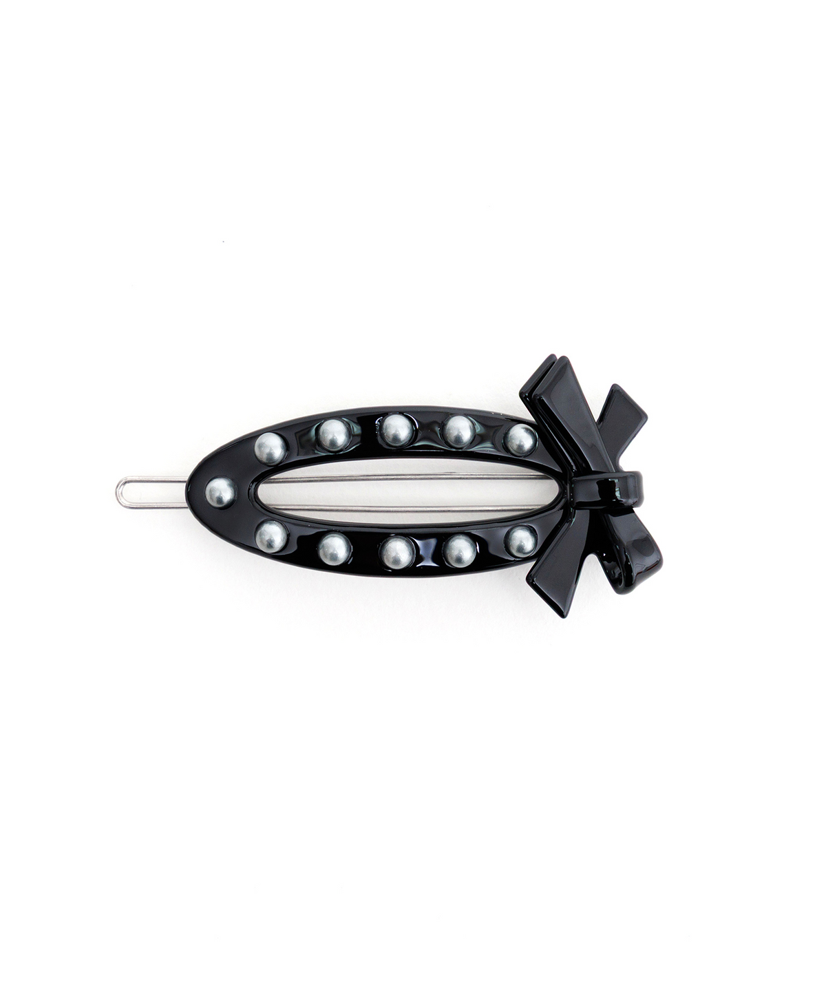 아즈나브르(AZNAVOUR) 세라 펄 포인트핀 Dotty Bow Oval pin