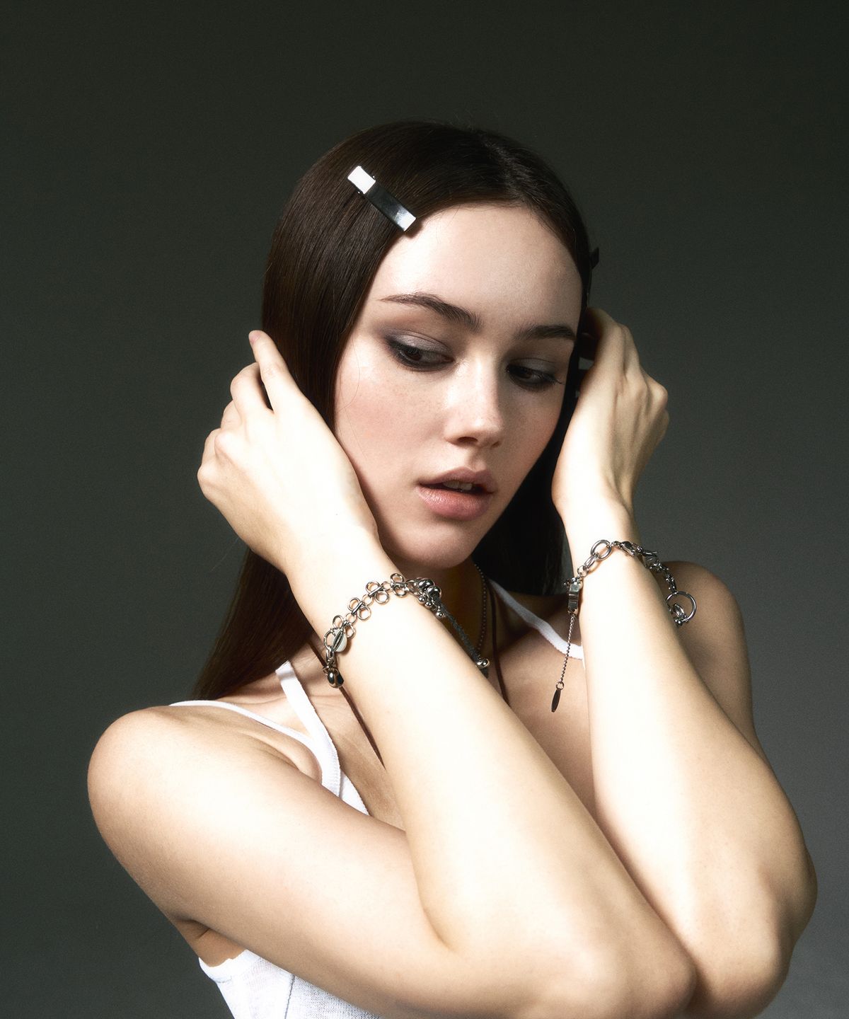 센티멍(SENTIMENTS) NO.690 [SILVER] HAIR PIN 2SET
