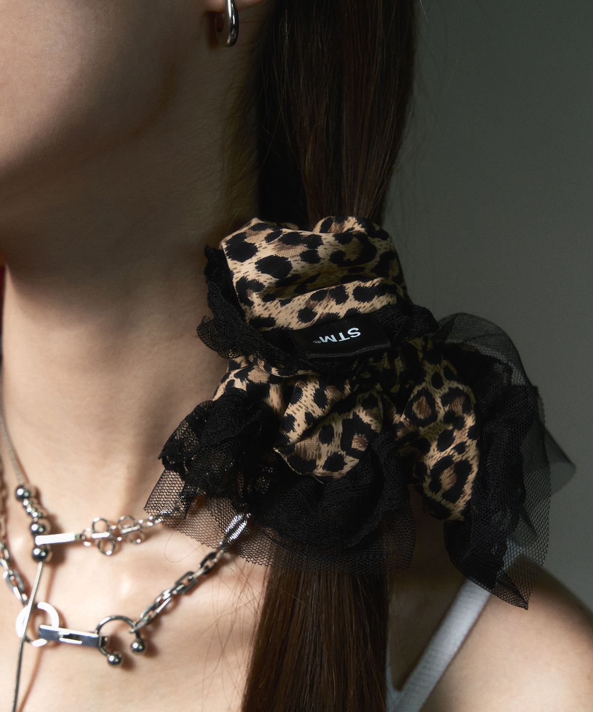 센티멍(SENTIMENTS) NO.685 [BROWN] HAIR SCRUNCHY