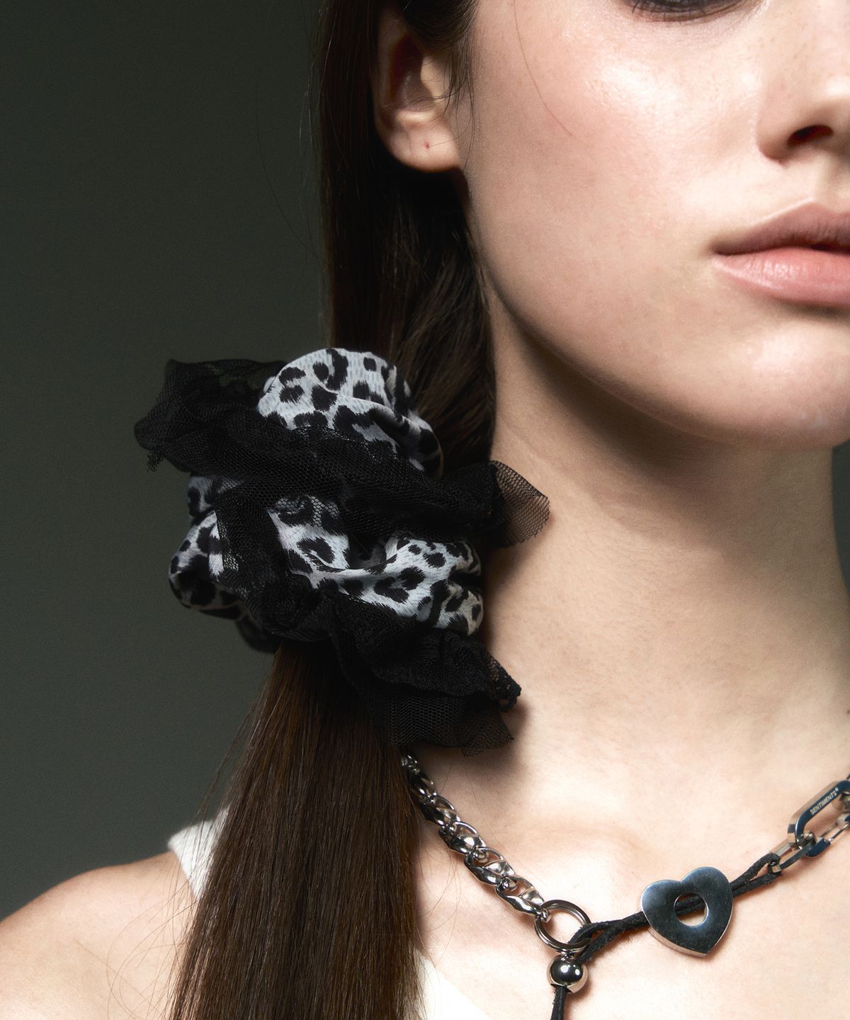 센티멍(SENTIMENTS) NO.685 [BLUE] HAIR SCRUNCHY