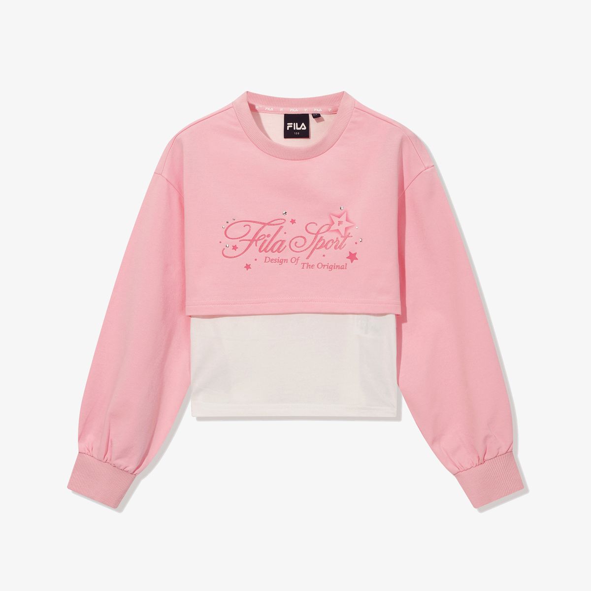 휠라 키즈(FILA KIDS) 핫픽스 레이어드 맨투맨
