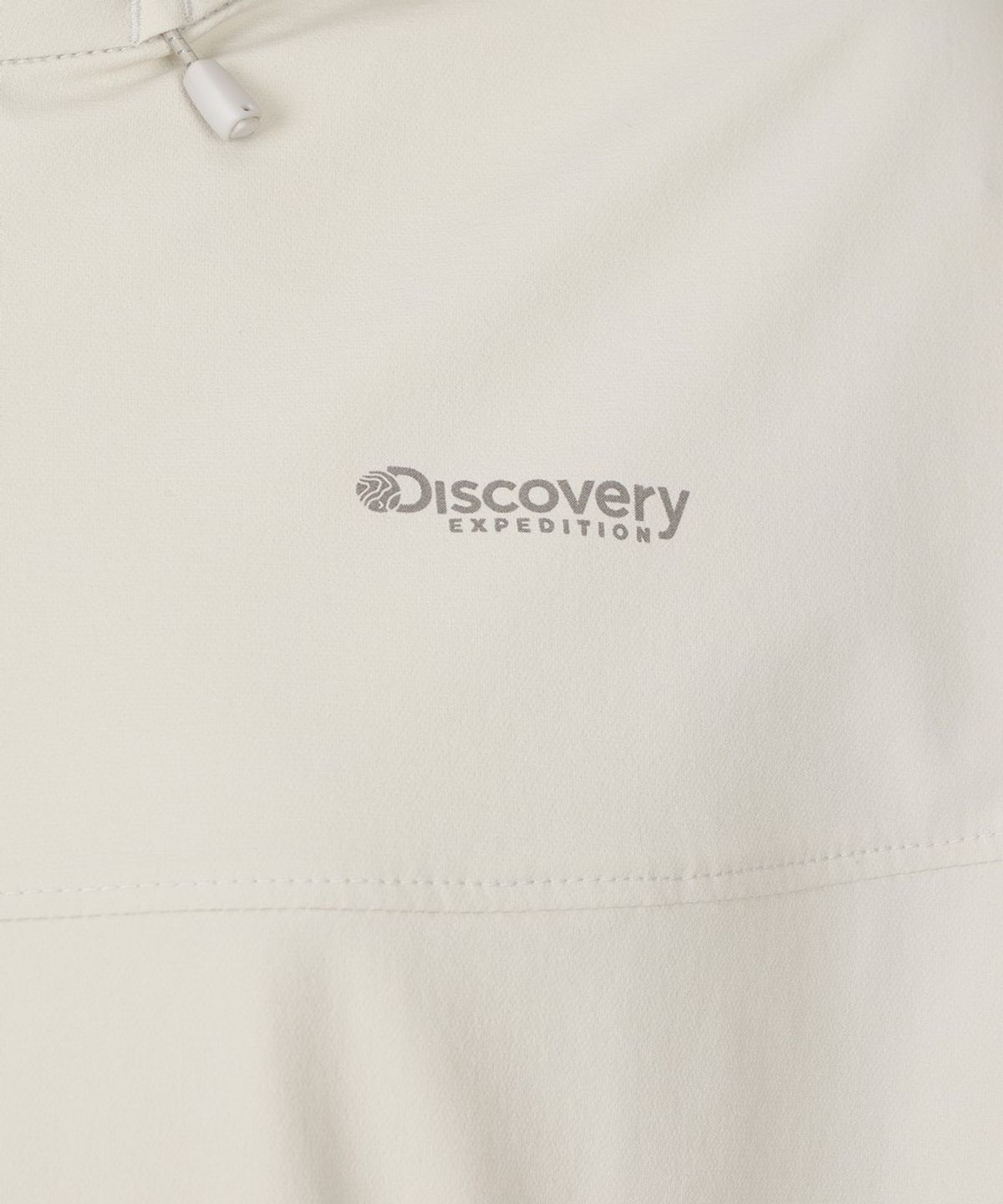 디스커버리 익스페디션(DISCOVERY EXPEDITION) 여성 스트레치 우븐 트레이닝 크롭 후드 자켓 (D/IVORY)