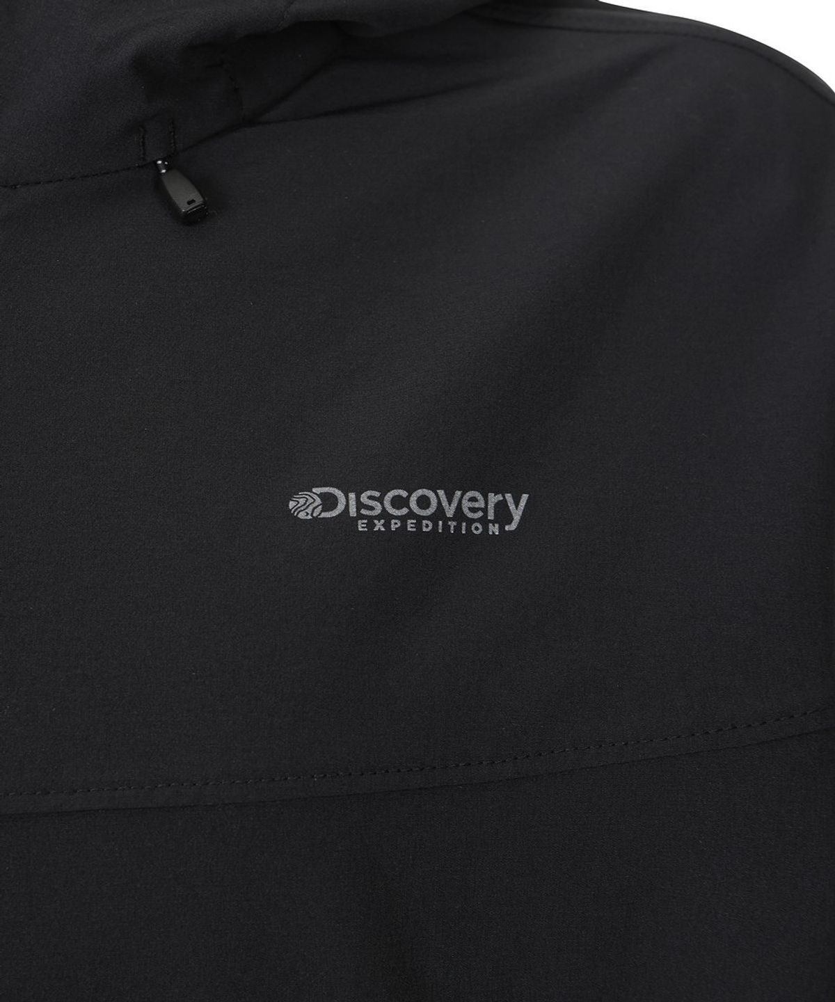 디스커버리 익스페디션(DISCOVERY EXPEDITION) 여성 스트레치 우븐 트레이닝 크롭 후드 자켓 (BLACK)
