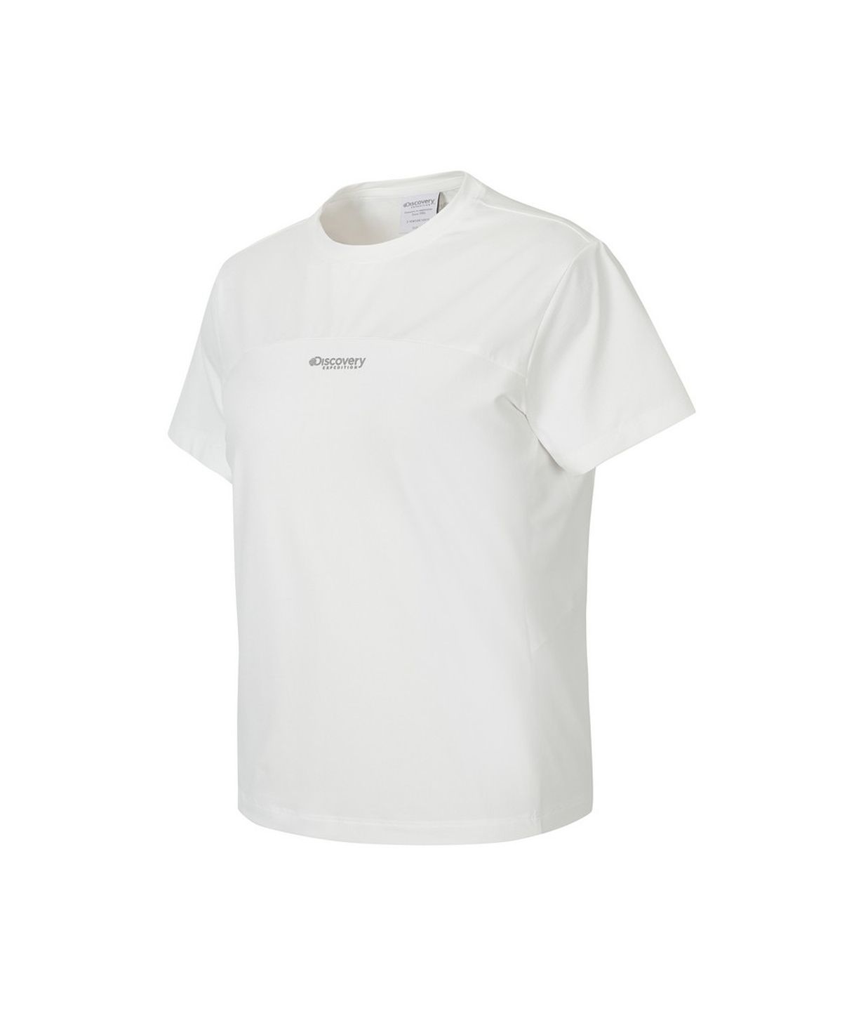 디스커버리 익스페디션(DISCOVERY EXPEDITION) 여성 프레시벤트 절개라인 반팔티셔츠 (WHITE)