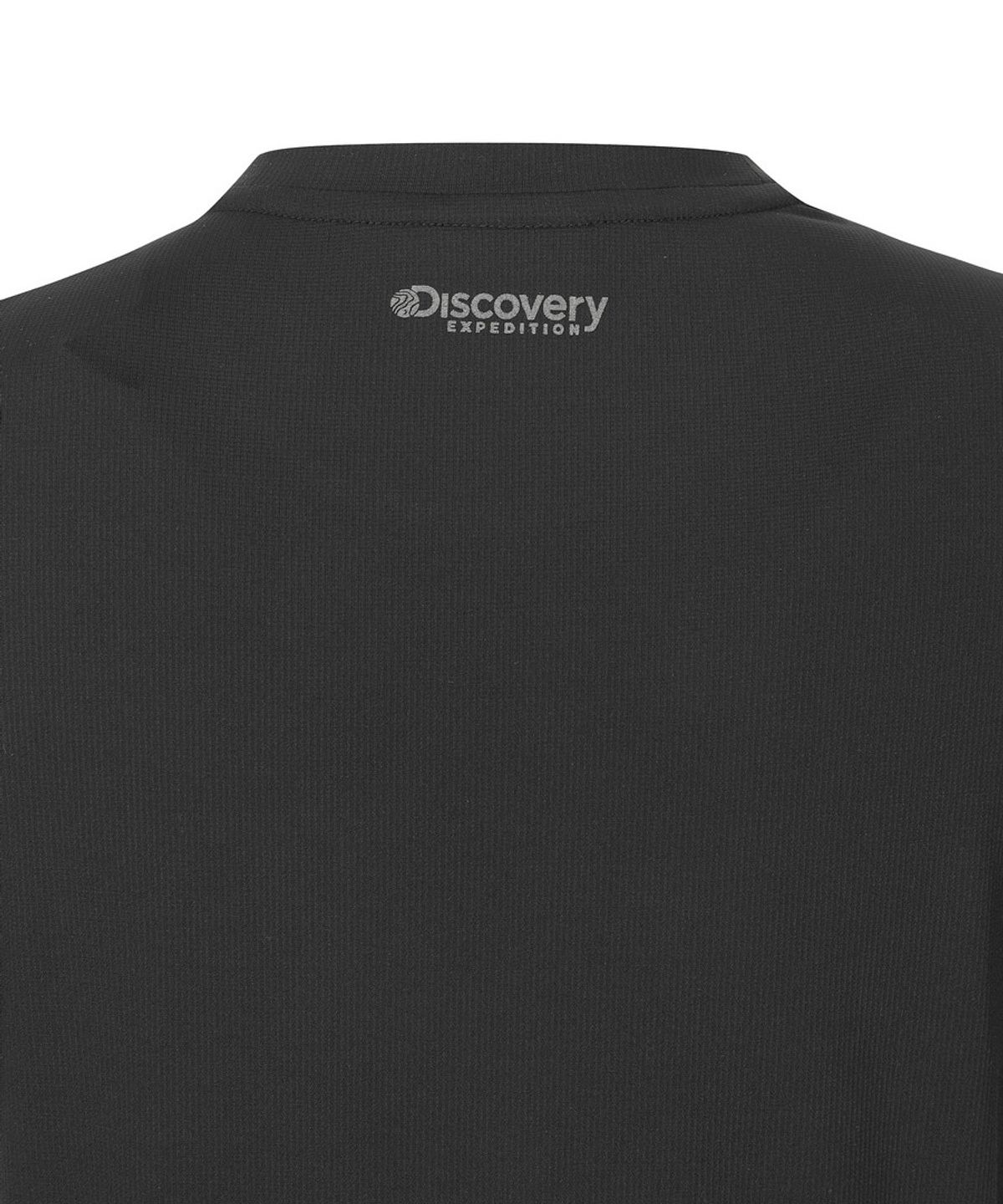 디스커버리 익스페디션(DISCOVERY EXPEDITION) 여성 프레시벤트 절개라인 반팔티셔츠 (BLACK)