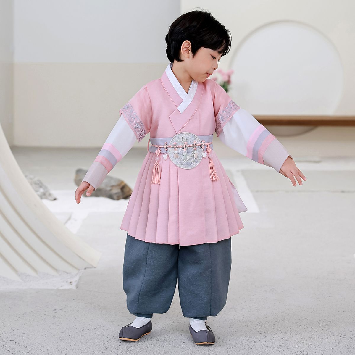하랑한복(HARANG HANBOK) 리온랑 남아한복 세트
