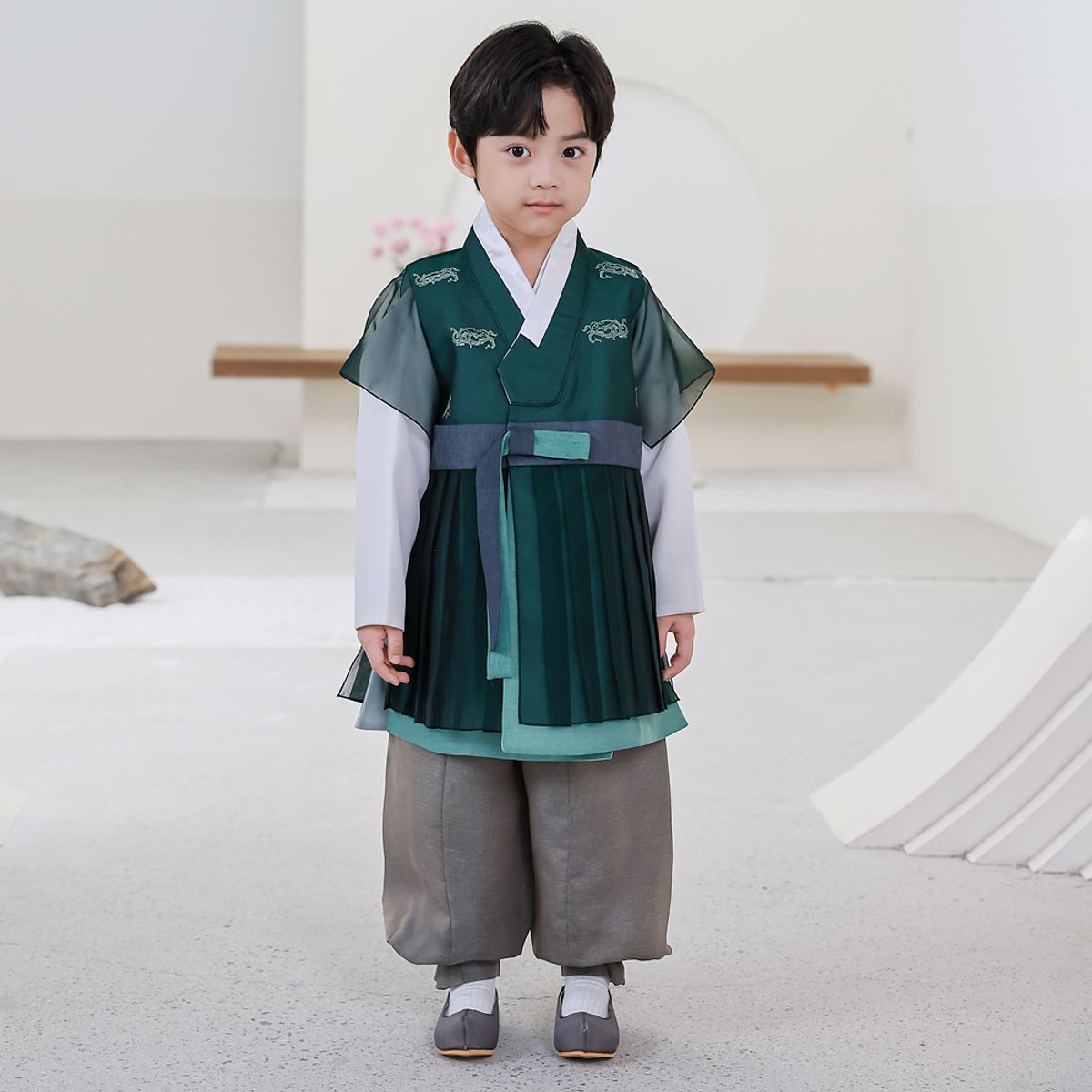 하랑한복(HARANG HANBOK) 현무랑 남아한복 세트