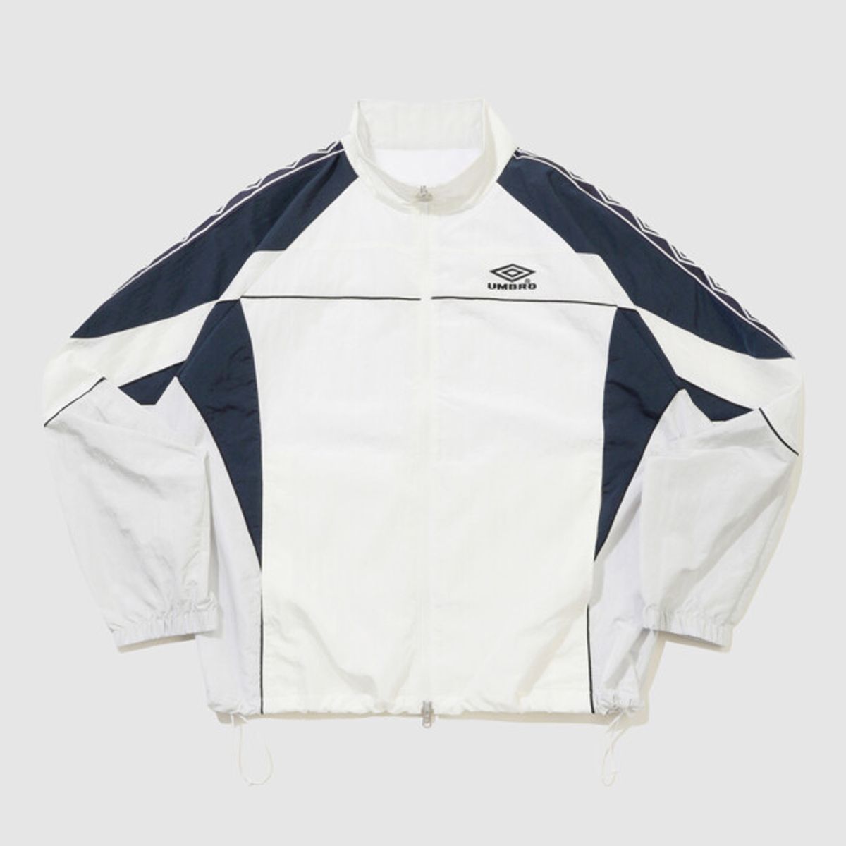 엄브로(UMBRO) HBL OG 스탠넥 바람막이 자켓 아이보리 UR121CJK23