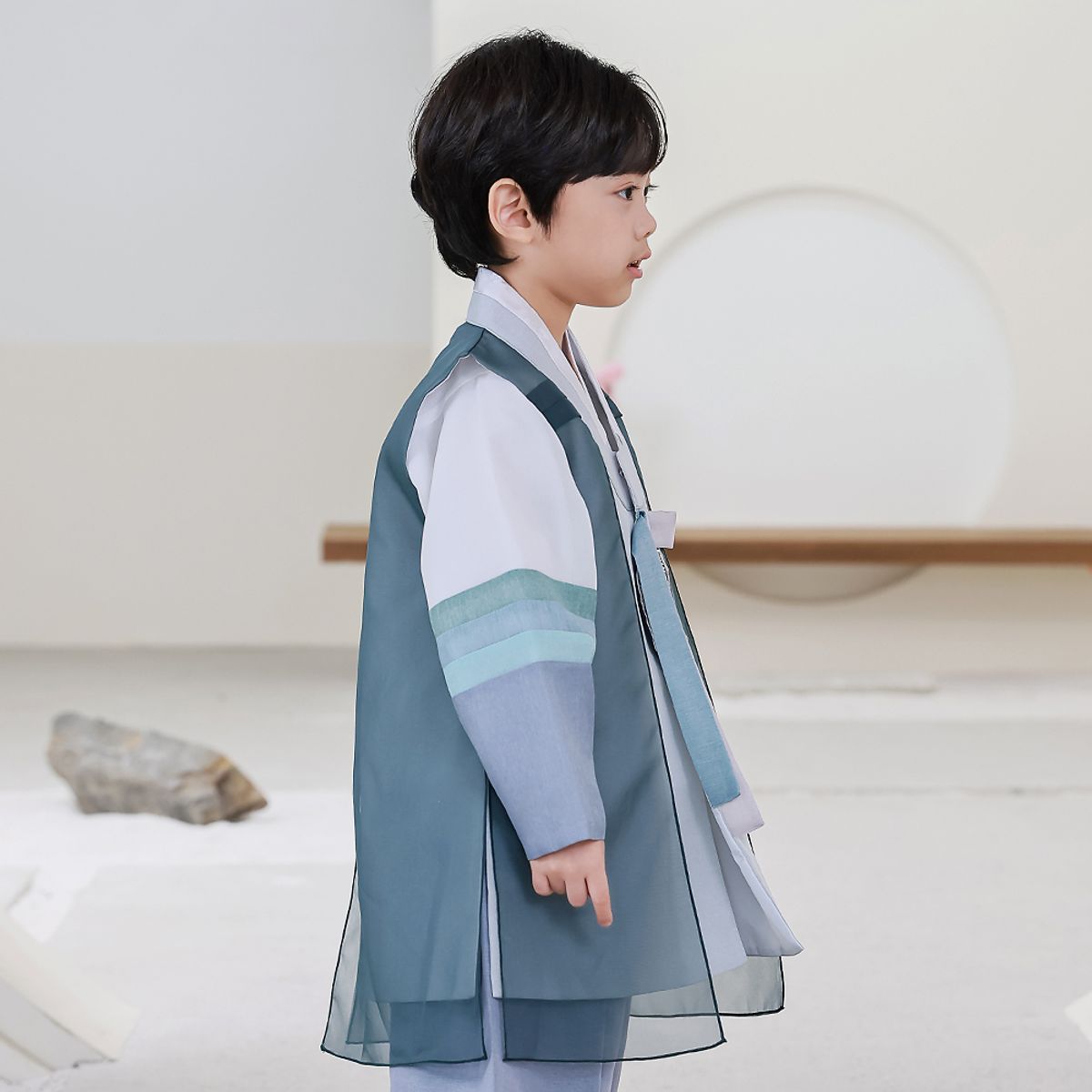 하랑한복(HARANG HANBOK) 청파랑 남아한복 세트