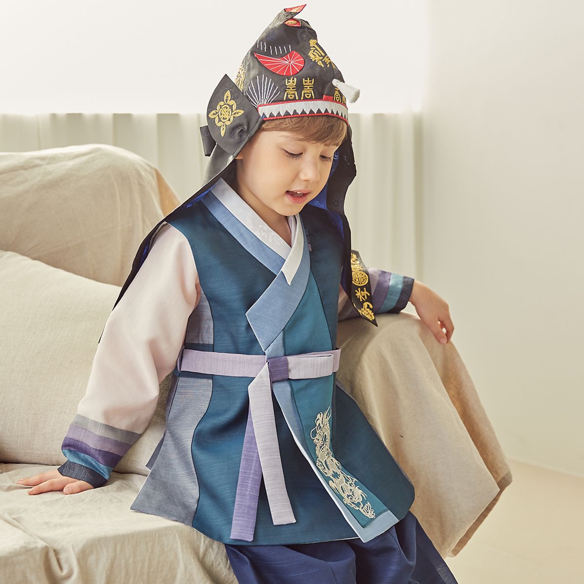 하랑한복(HARANG HANBOK) 장수랑 남아한복 세트
