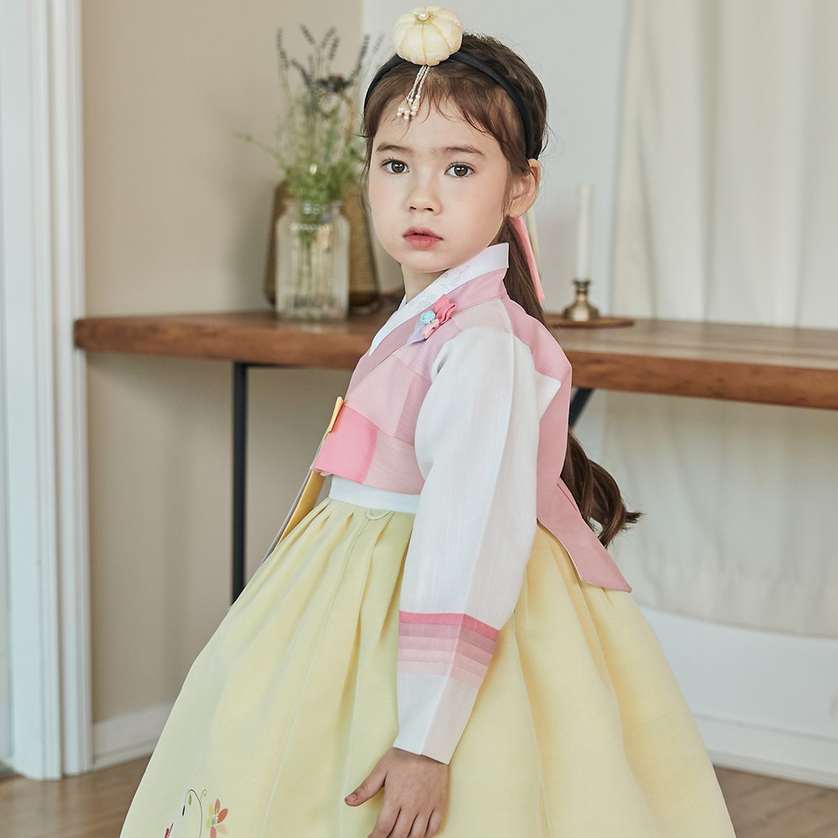 하랑한복(HARANG HANBOK) 주아랑 여아한복 세트