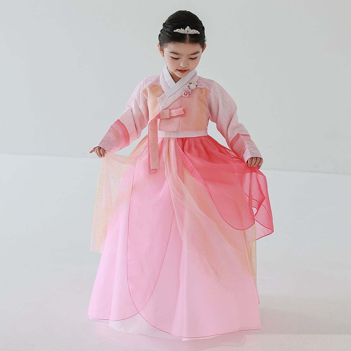 하랑한복(HARANG HANBOK) 쥬쥬랑 여아한복 세트