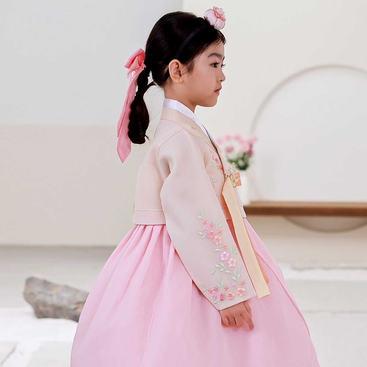 하랑한복(HARANG HANBOK) 연화랑 여아한복 세트