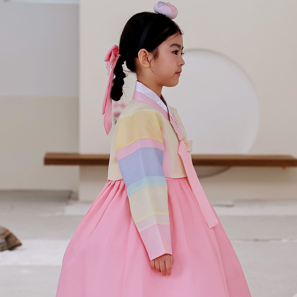 하랑한복(HARANG HANBOK) 새봄랑 여아한복 세트