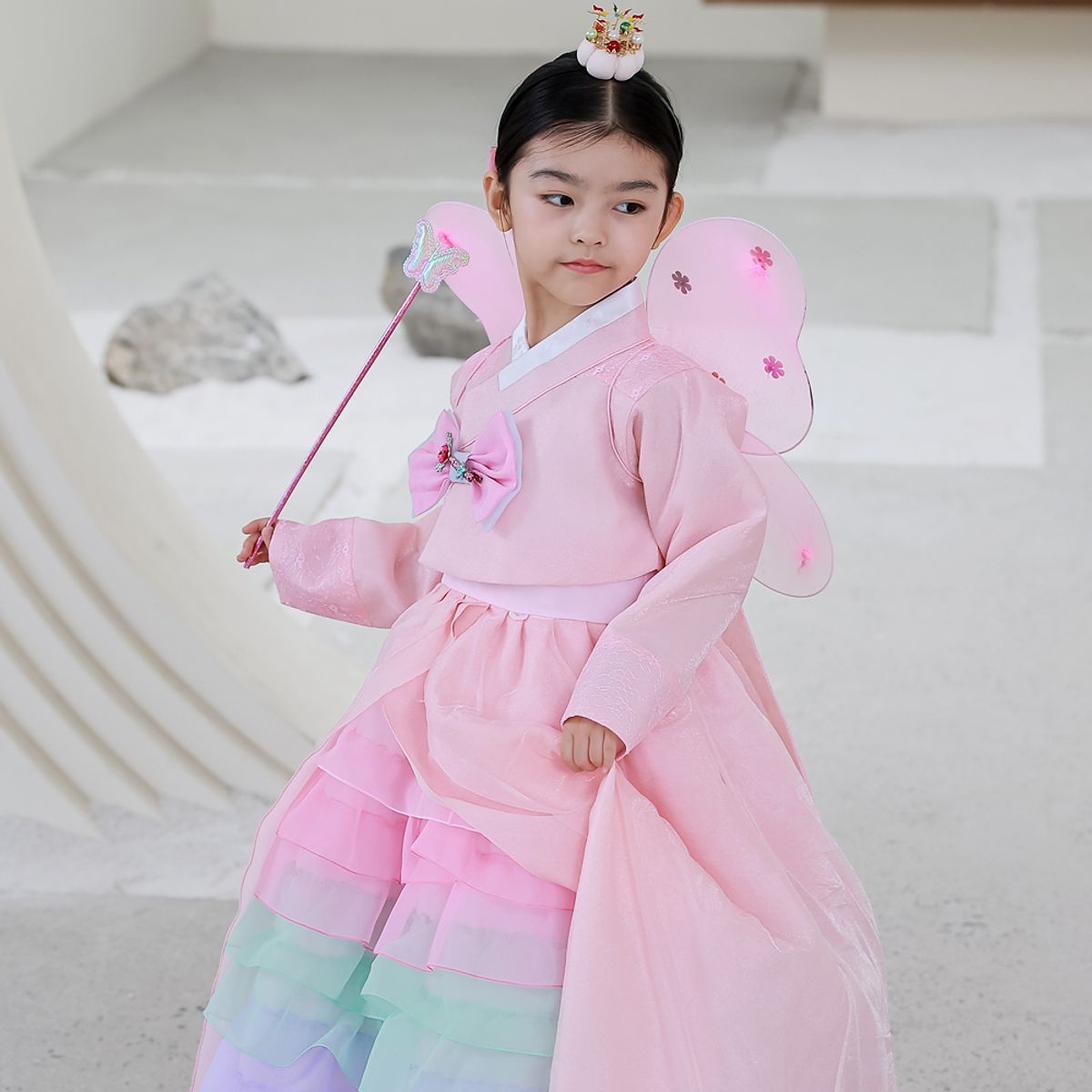 하랑한복(HARANG HANBOK) 보석랑 여아한복 세트