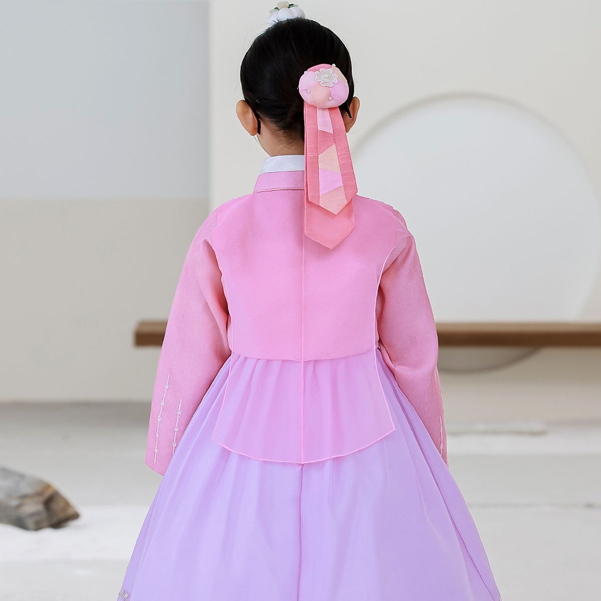 하랑한복(HARANG HANBOK) 보라랑 여아한복 세트
