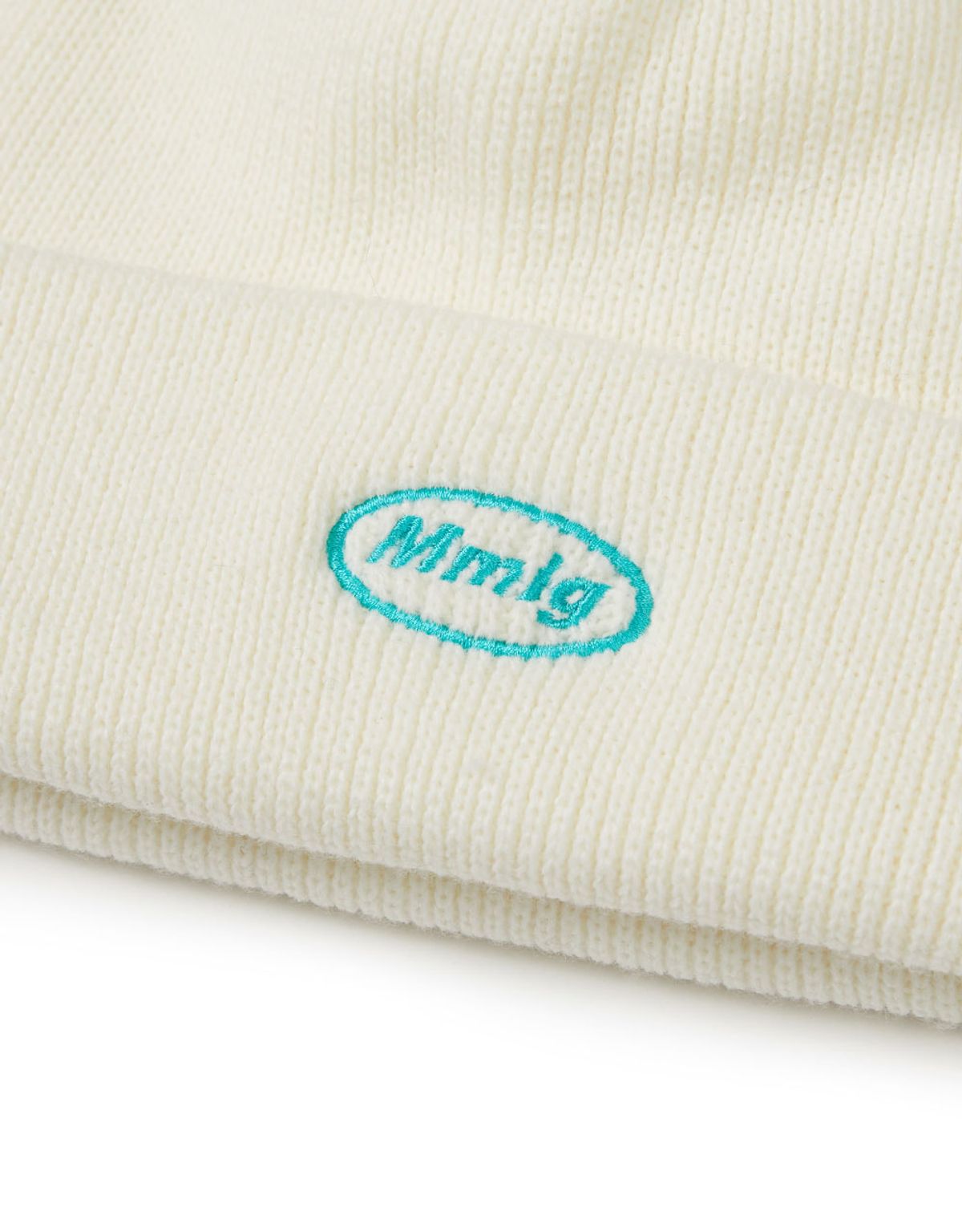 엠엠엘지(MMLG) [Mmlg Dickies] CUFFED BEANIE (CREAM)
