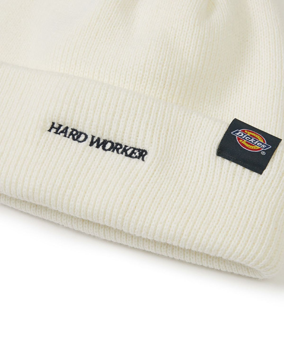 엠엠엘지(MMLG) [Mmlg Dickies] CUFFED BEANIE (CREAM)