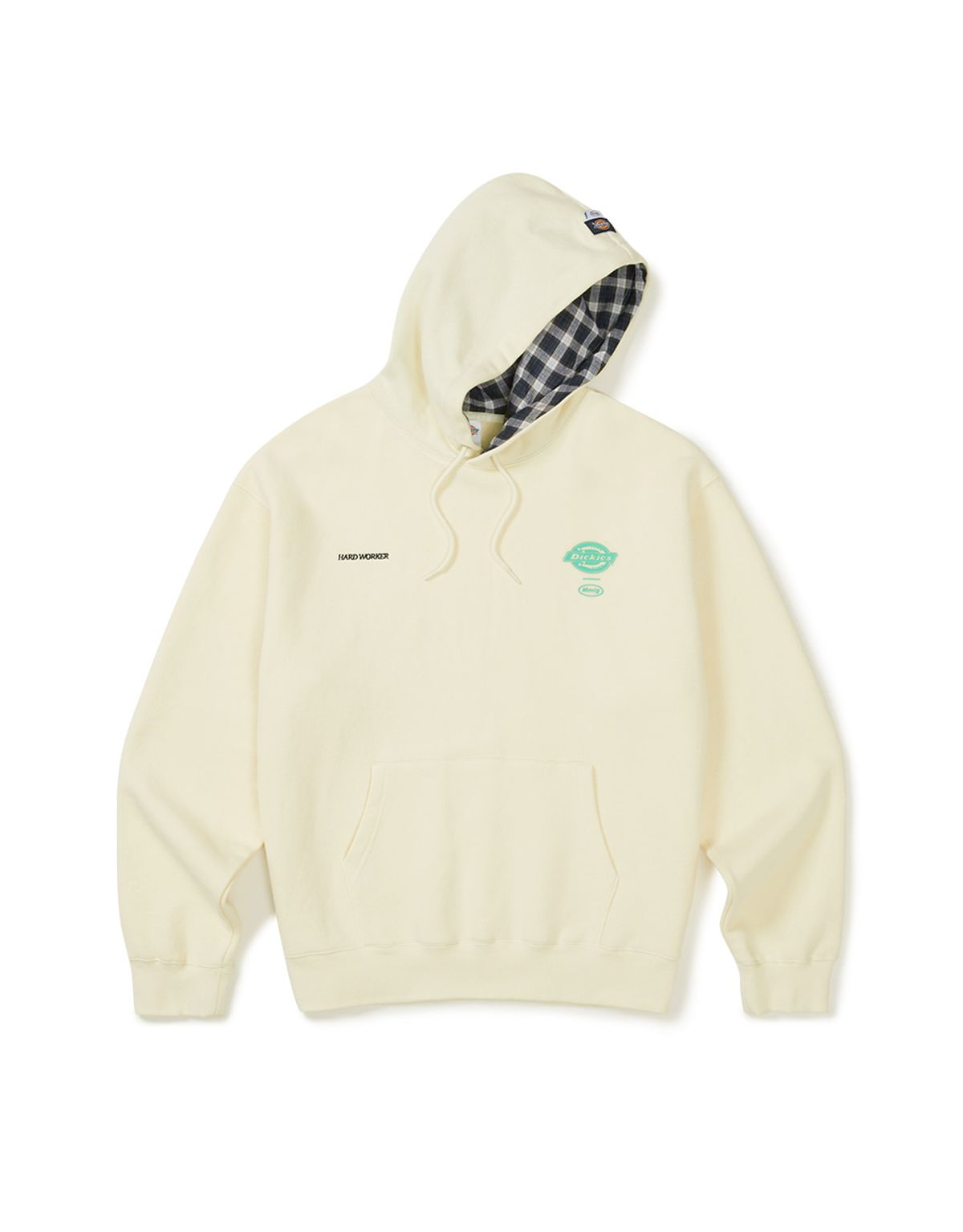 엠엠엘지(MMLG) [Mmlg Dickies] DOUBLE STAMP HOODIE (NATURAL SOAP)