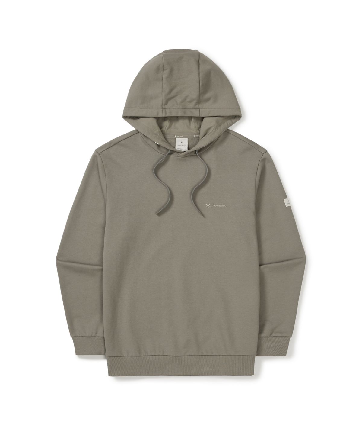 스노우피크 어패럴(SNOWPEAK APPAREL) 랜드 후드 티셔츠 (S26SMFHD50) Vintage Gray