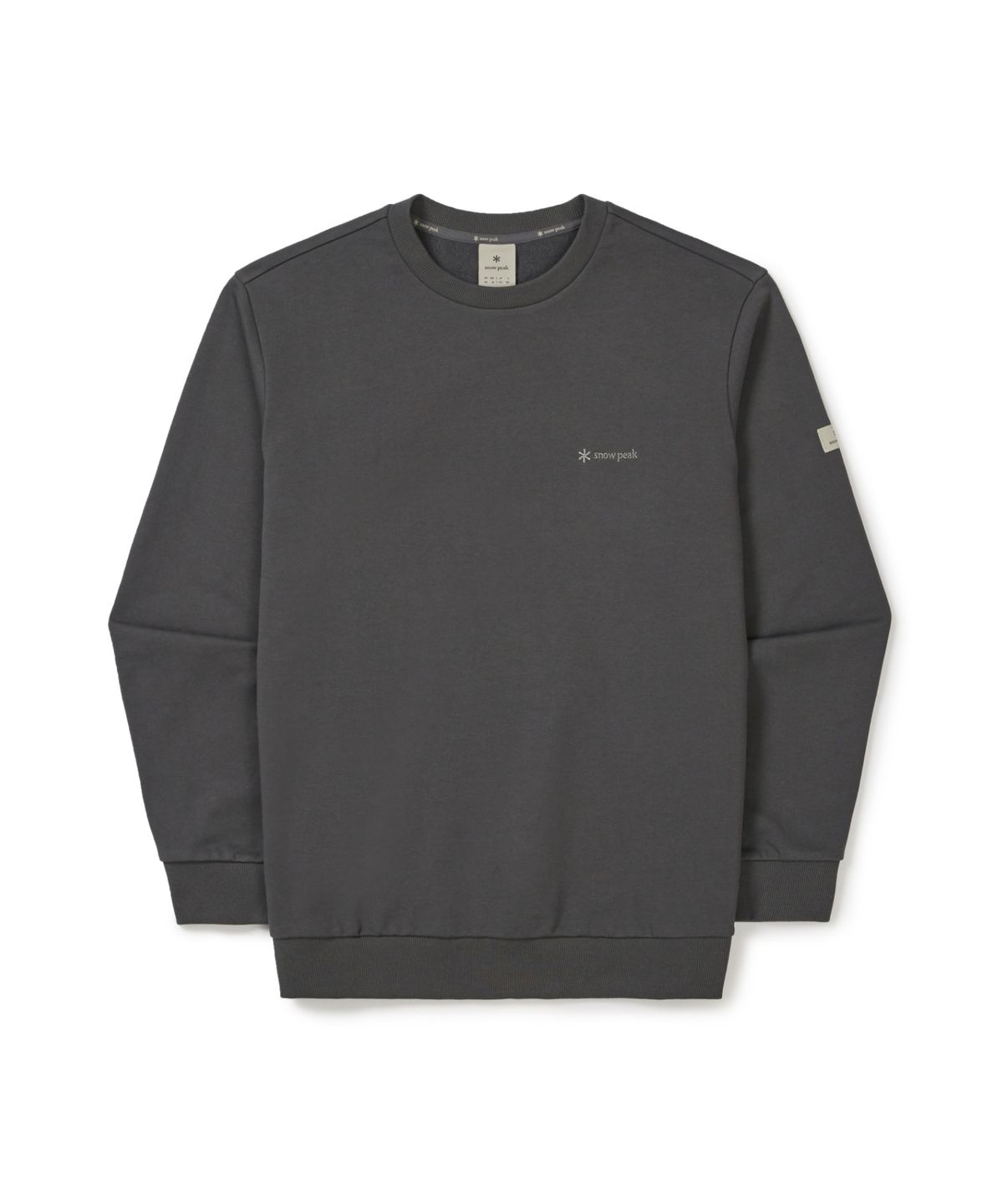 스노우피크 어패럴(SNOWPEAK APPAREL) 랜드 에센셜 맨투맨 (S26SMFHT50) Rustic Khaki