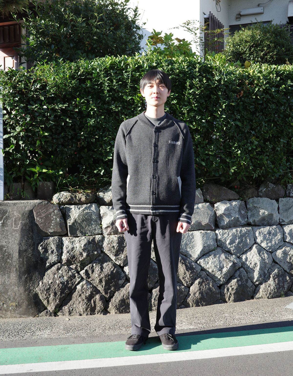 사로스(saros) saros chino pants - Navy(2)