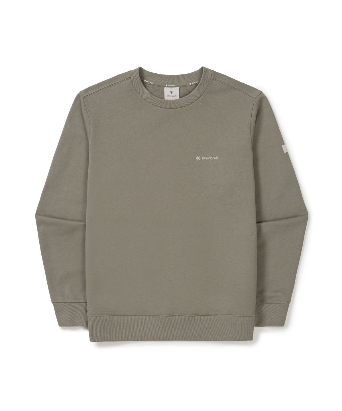 스노우피크 어패럴(SNOWPEAK APPAREL) 랜드 여성 에센셜 맨투맨 (S26SWFHT51) Vintage Gray