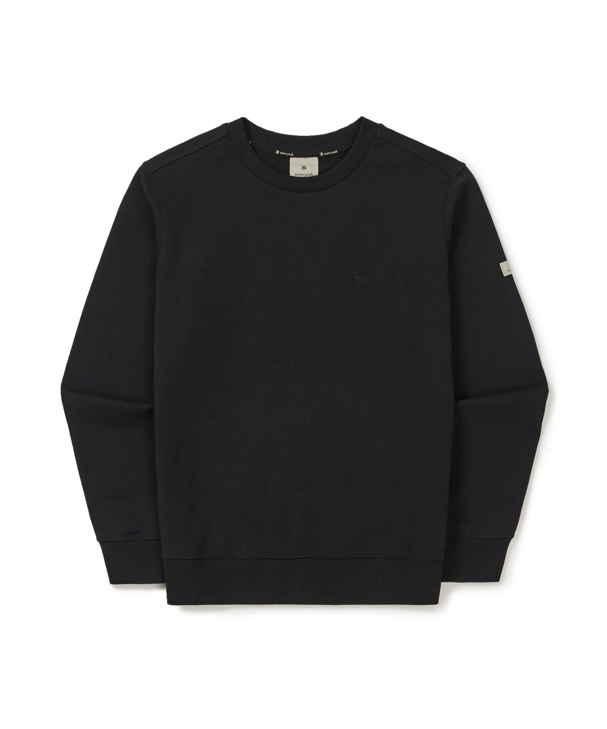 스노우피크 어패럴(SNOWPEAK APPAREL) 랜드 여성 에센셜 맨투맨 (S26SWFHT51) Black
