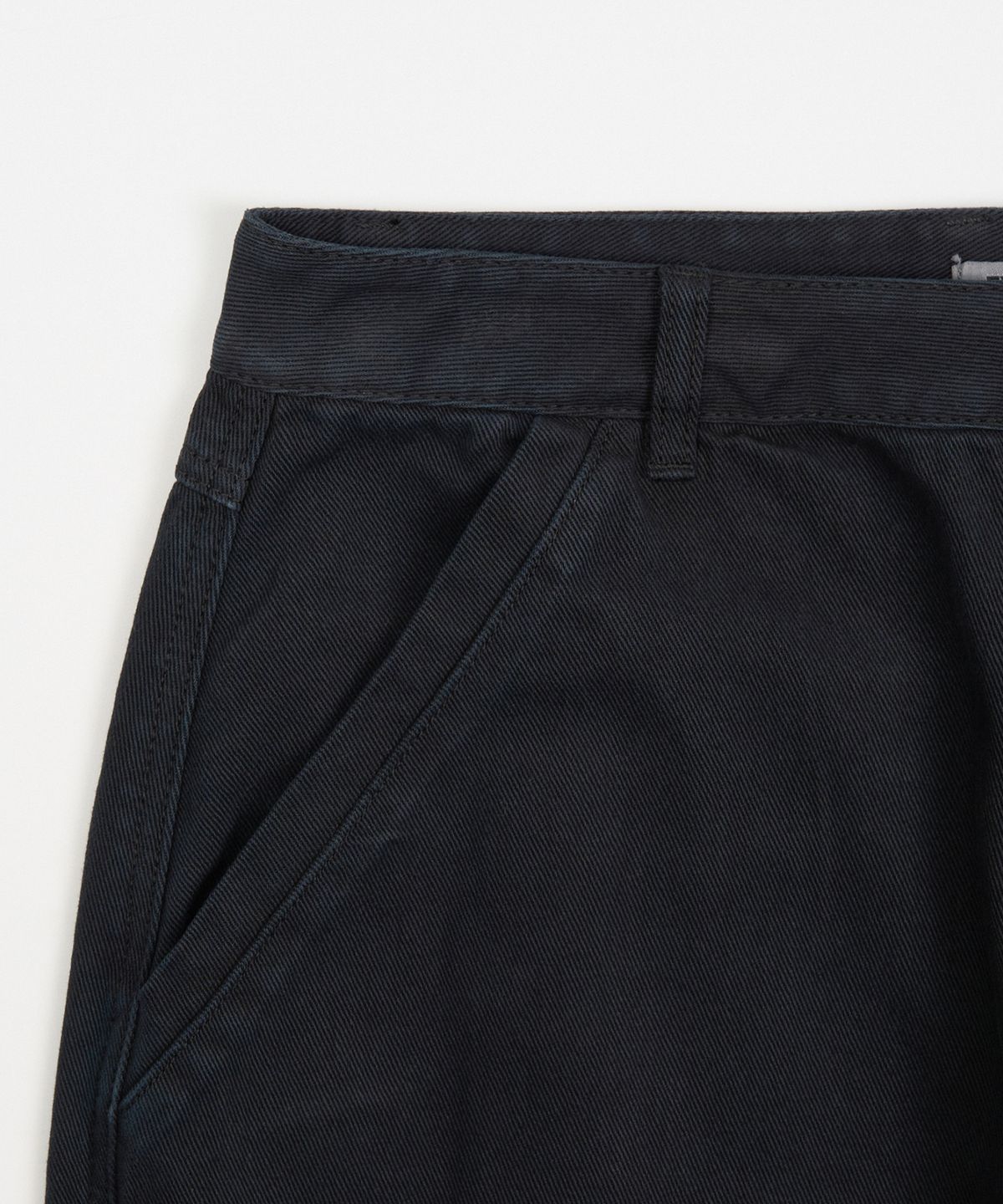 엑스컨테이너(EXCONTAINER) 빈티지 다이드 카고 팬츠 (BLACK)