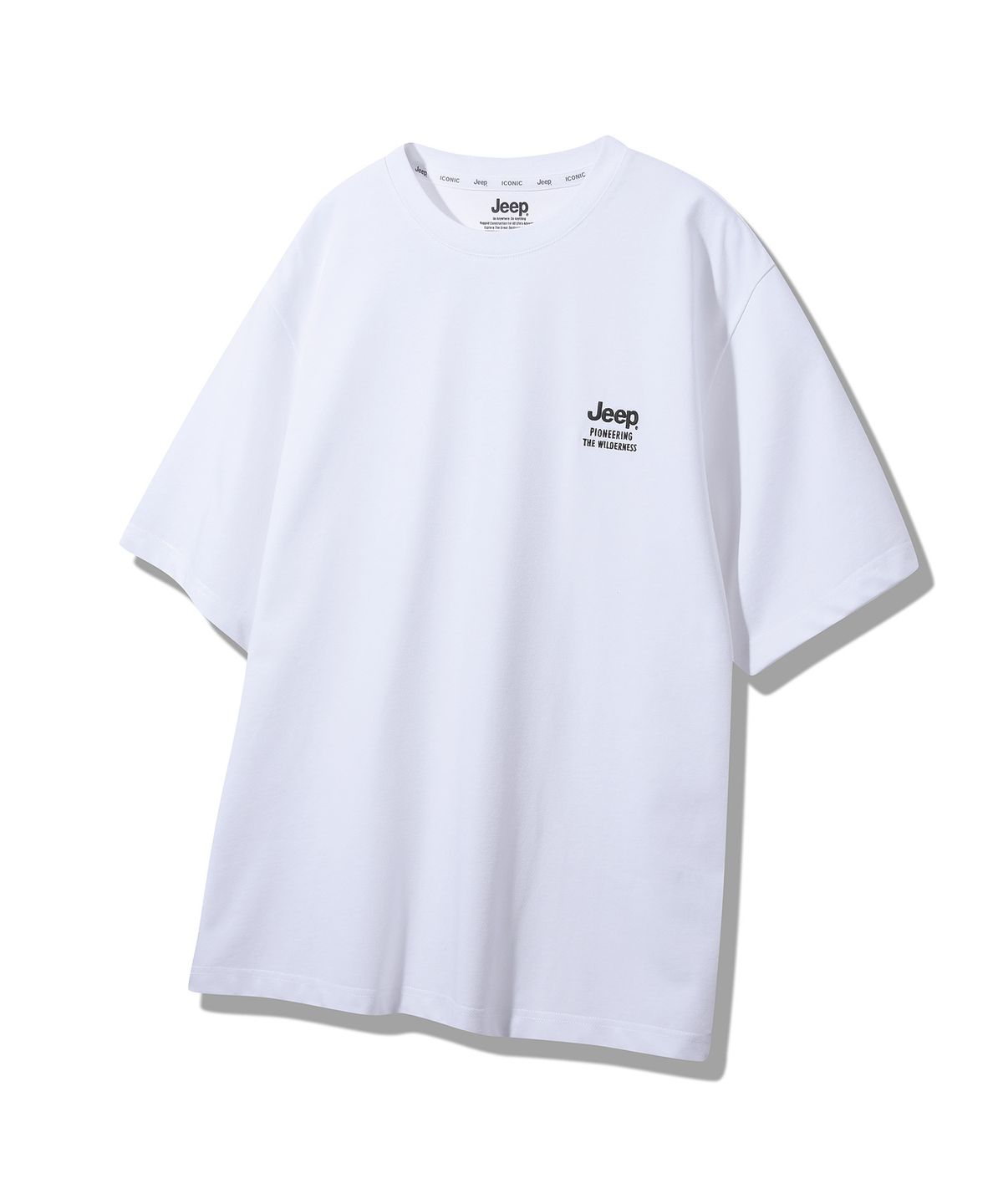 지프(JEEP) [2PACK] 190g 싱글 에어그램 반팔 티셔츠 (JR5TSU159BK)