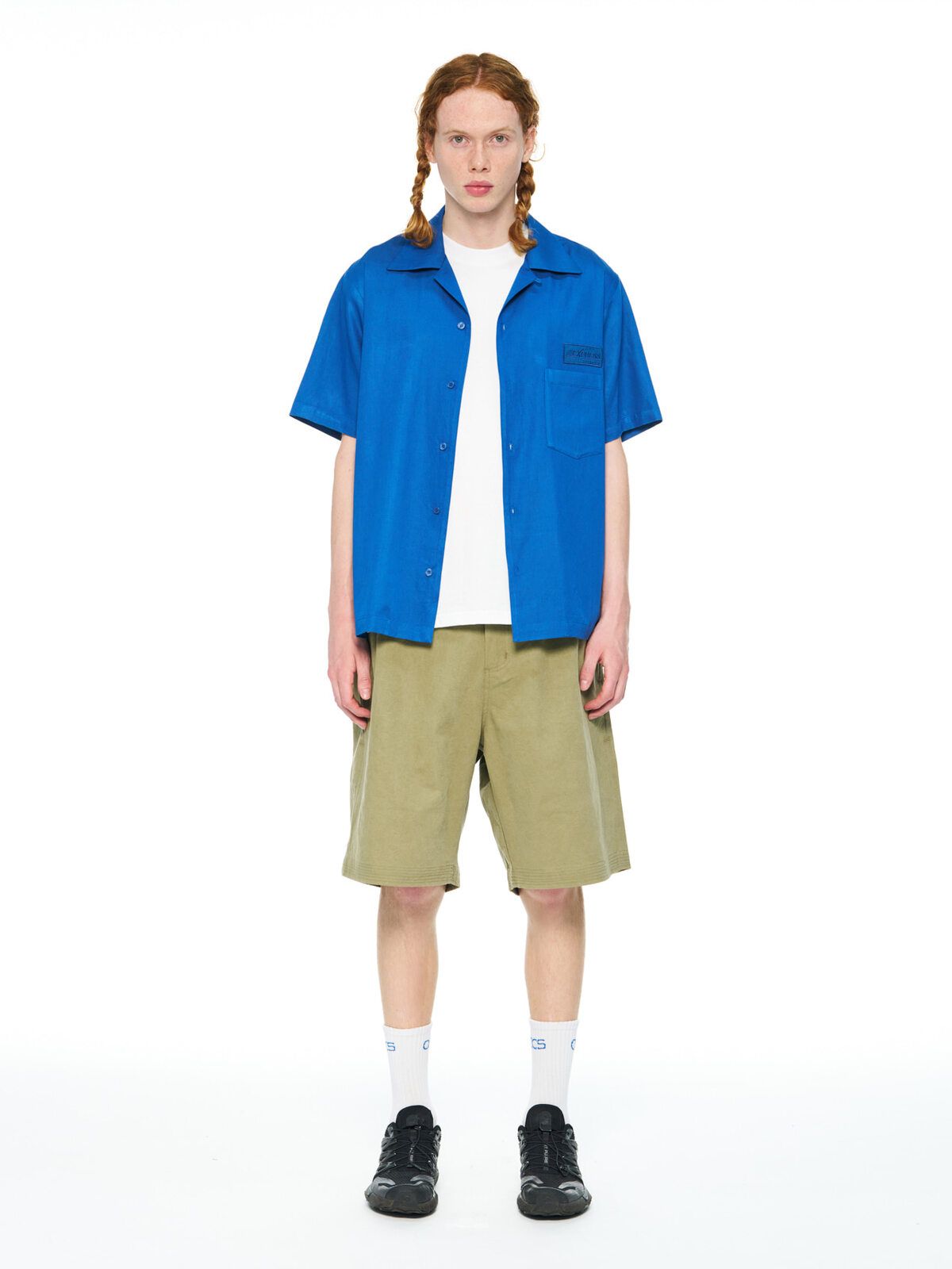 씨씨씨에스(CCCS) BLUE CAMP COLLAR SHIRTS