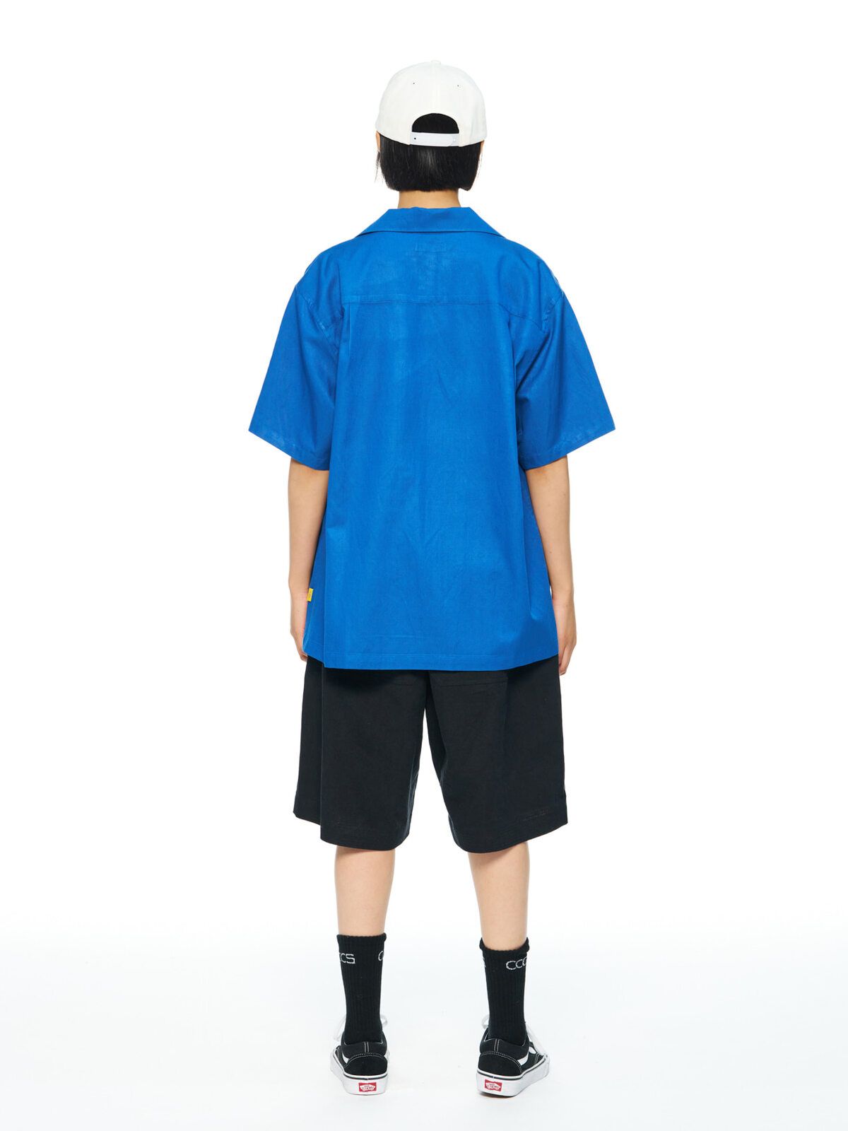 씨씨씨에스(CCCS) BLUE CAMP COLLAR SHIRTS