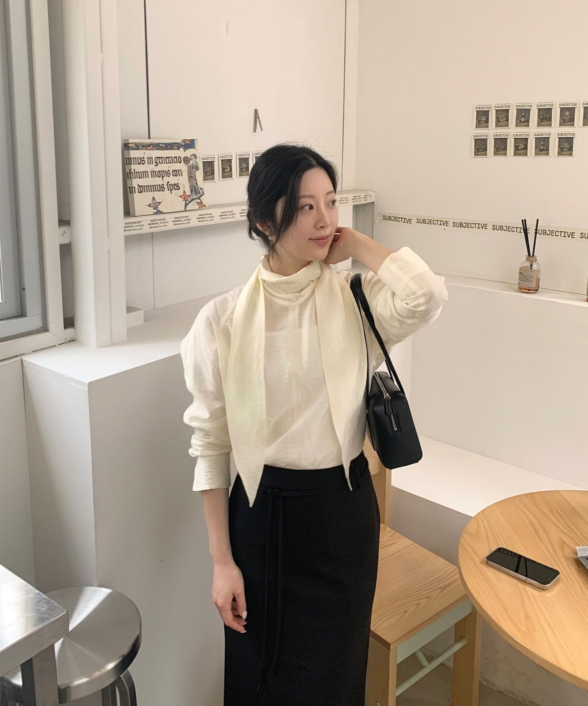 미쏘(MIXXO) 바게트 숄더백 RE BGF90QG_MIABGG30QG