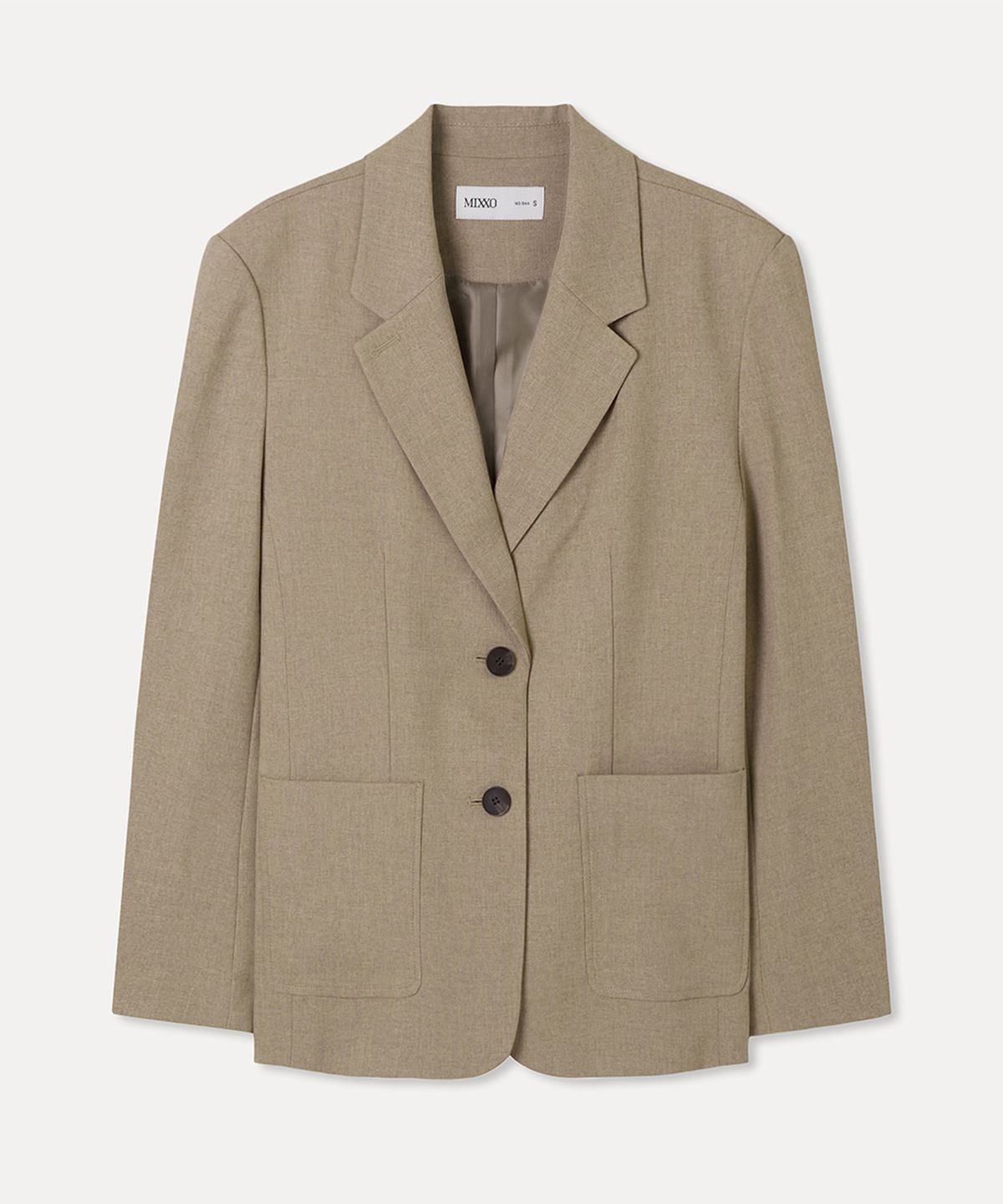 미쏘(MIXXO) 오버핏 테일러드자켓_MIWJKG31PC